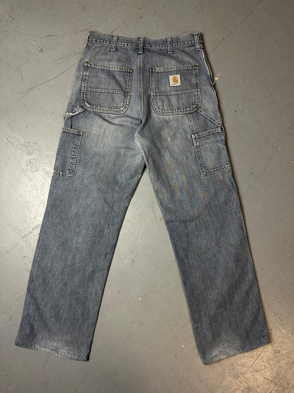 Vintage Carhartt Baggy Blue Denim Jeans S