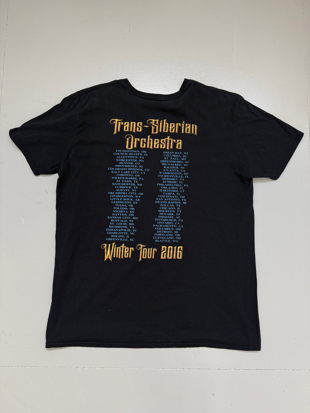 Vintage Trans-Siberian Orchestra T-Shirt L