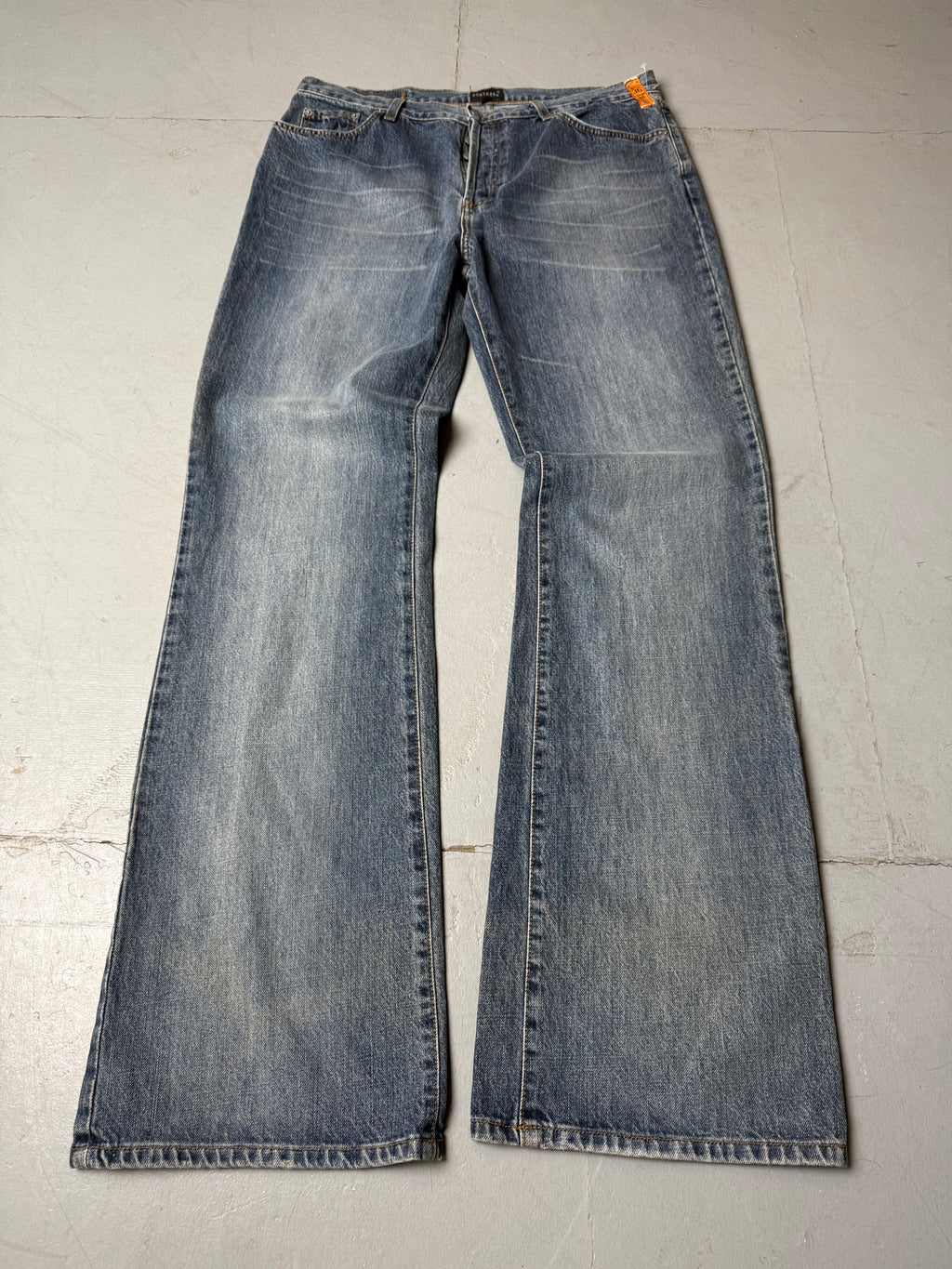 Vintage Southern Super Tall Baggy Jeans. Y2K Second Hand 2000s Fashion 