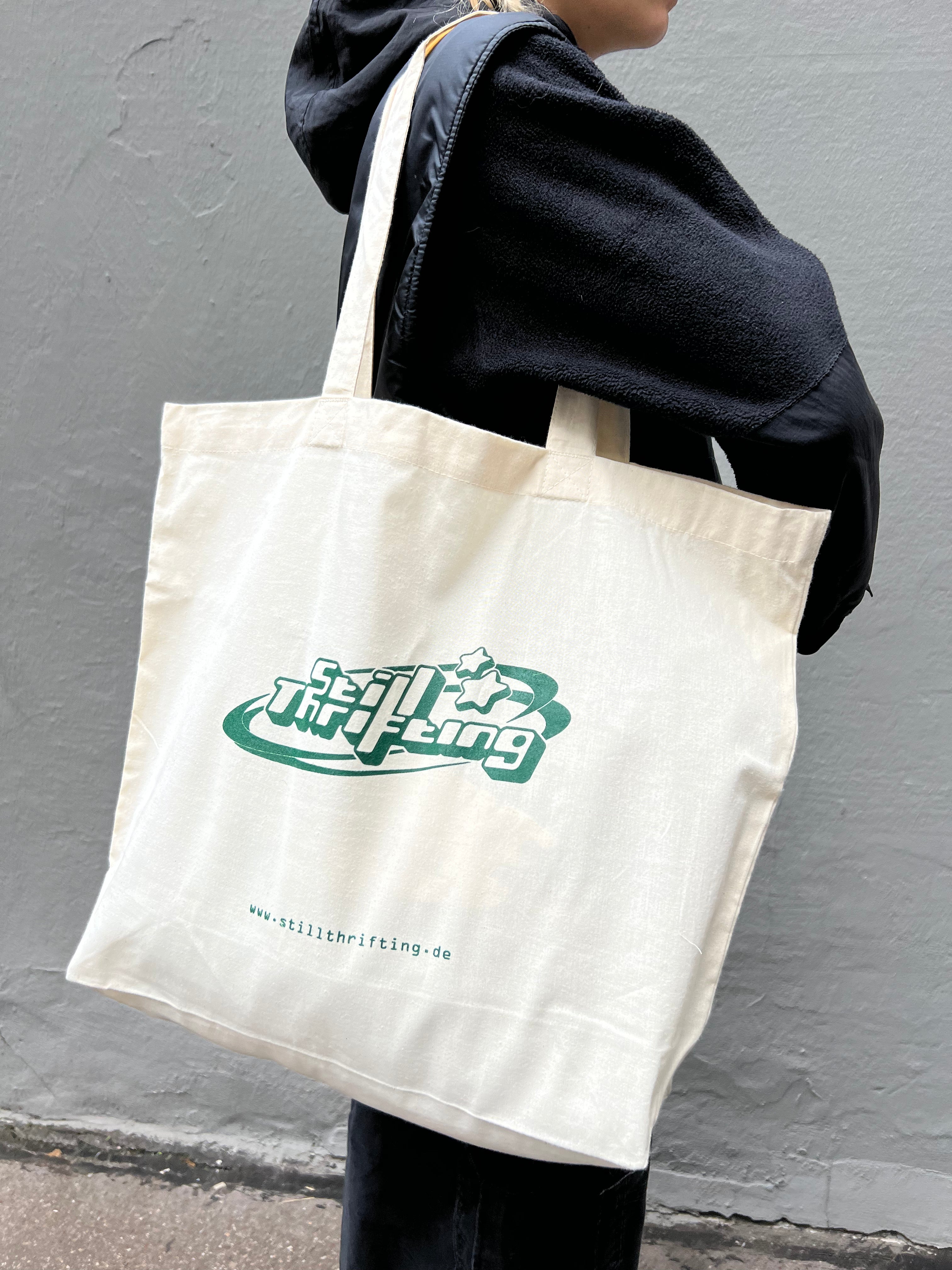 Still Thrifting Jute Bag