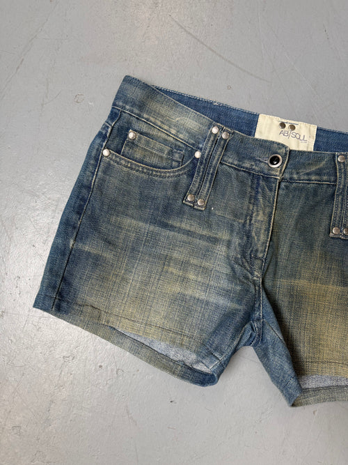 Vintage Ab/Soul Washed Denim Hot Pants L