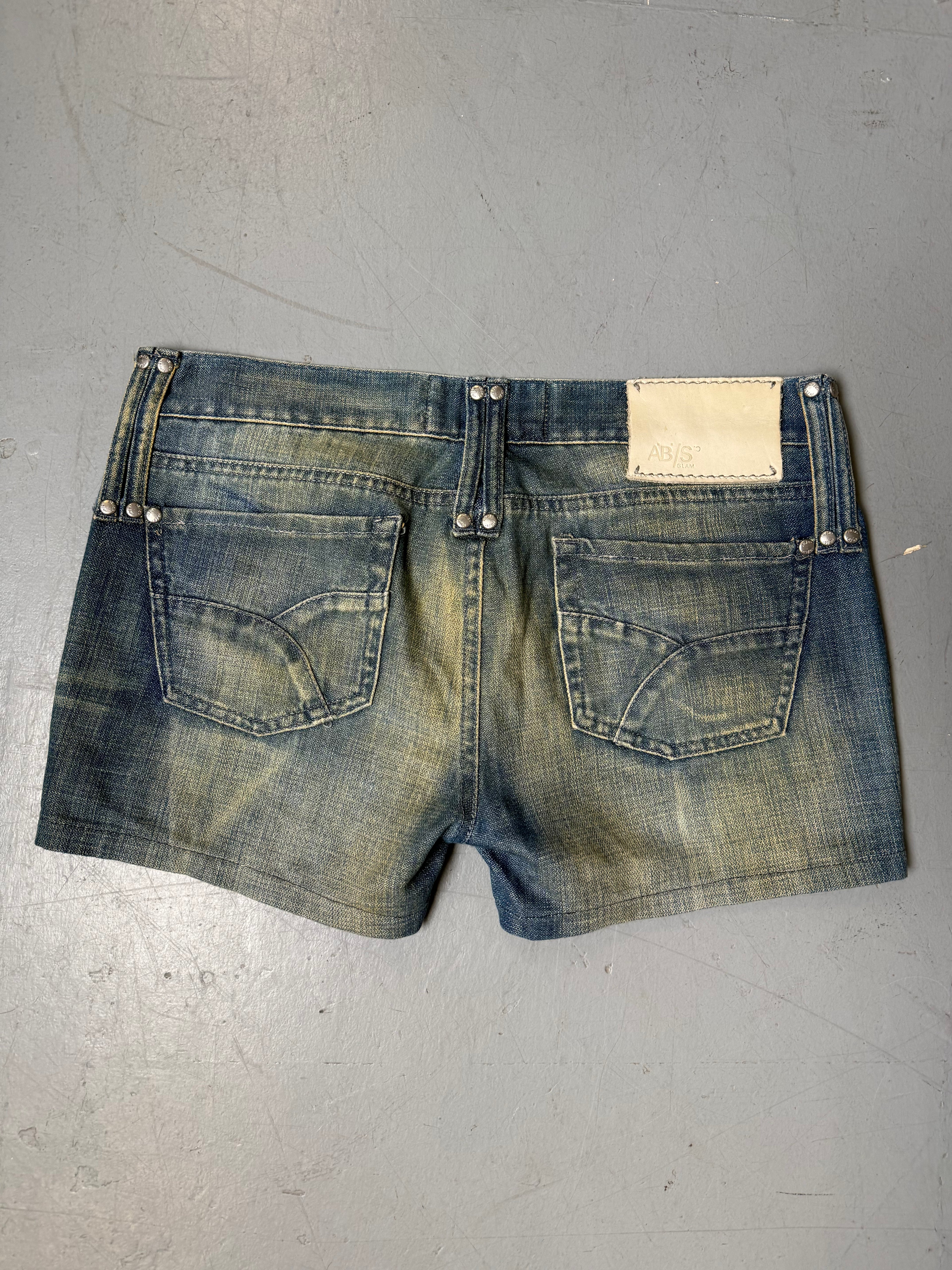 Vintage Ab/Soul Washed Denim Hot Pants L