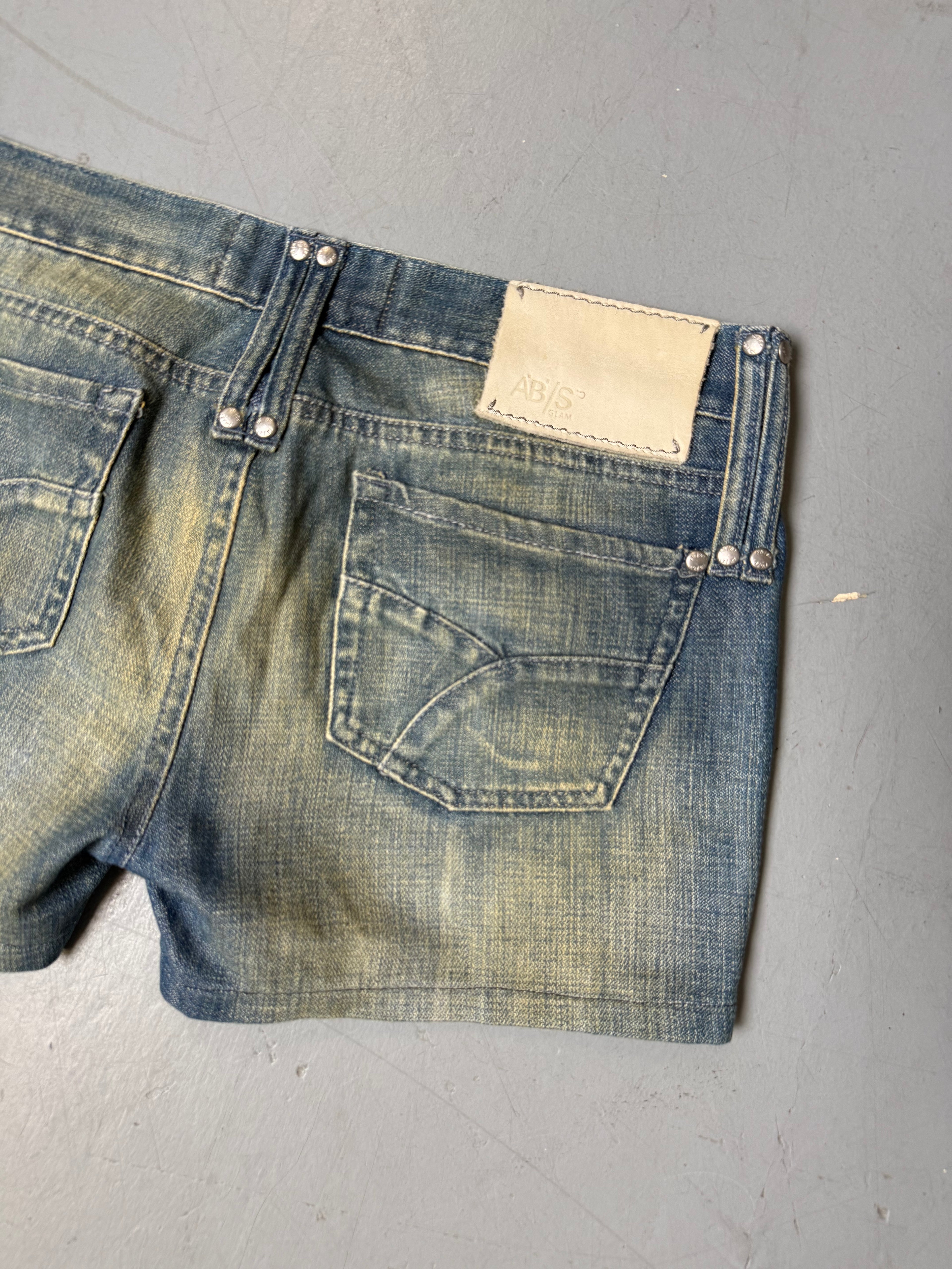 Vintage Ab/Soul Washed Denim Hot Pants L