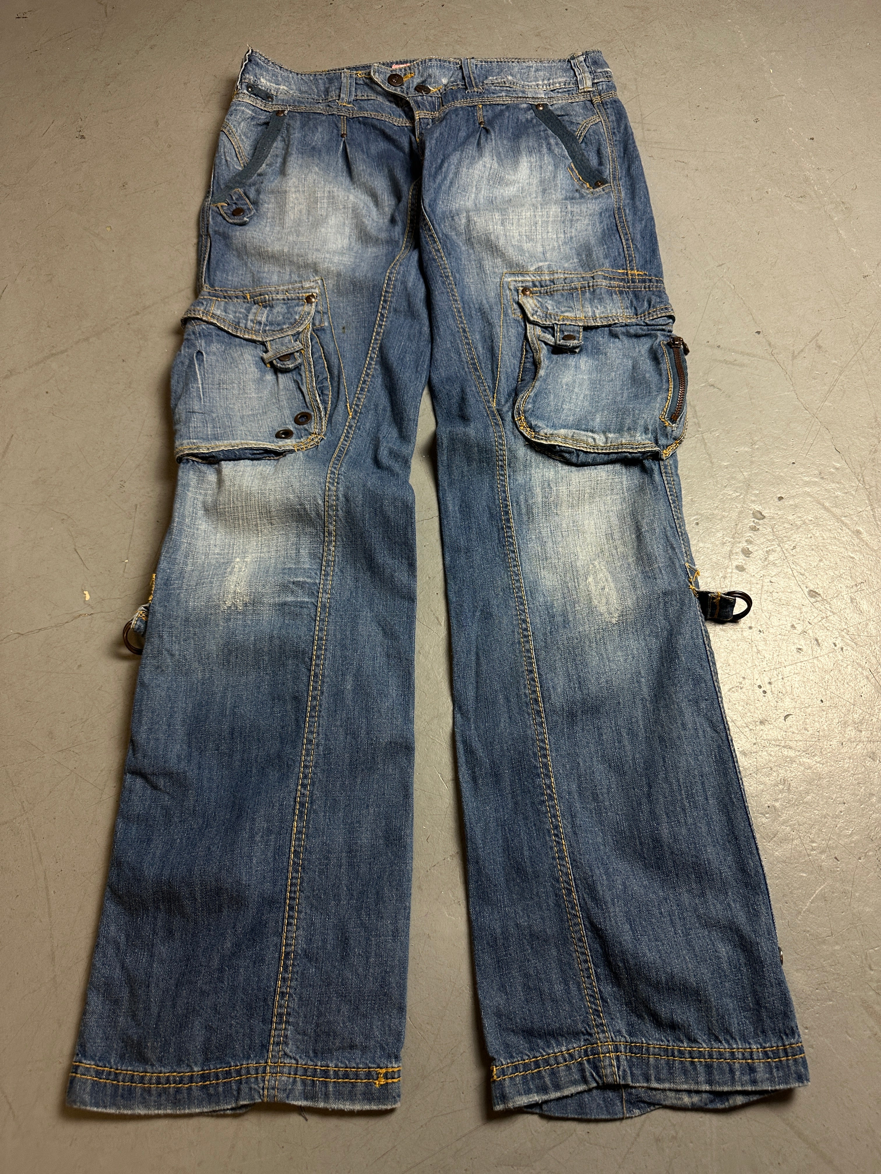 Productbild von Vintage MultiPocket Denim M/L von vorne 