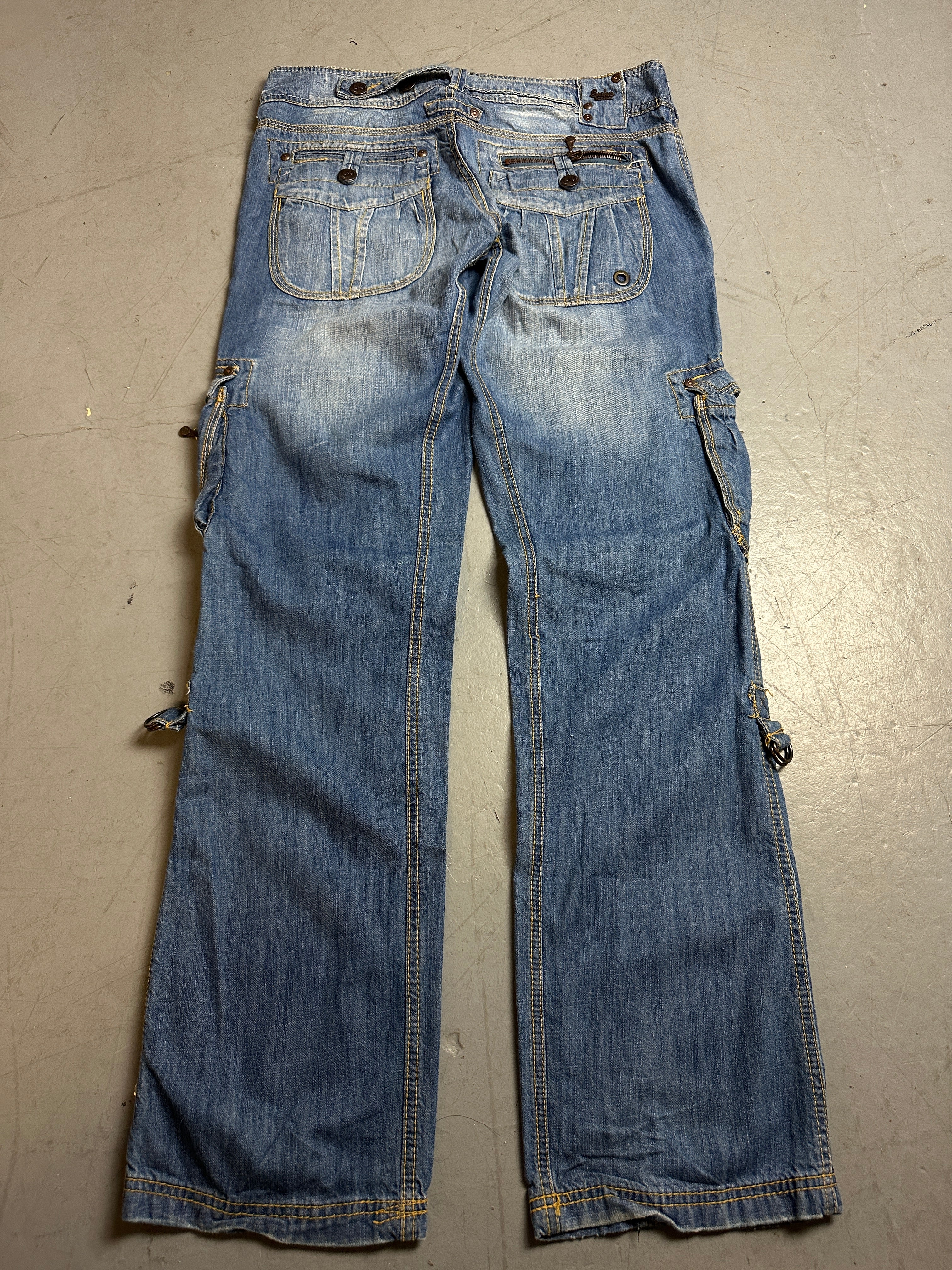 Productbild von Vintage MultiPocket Denim M/L von hinten 