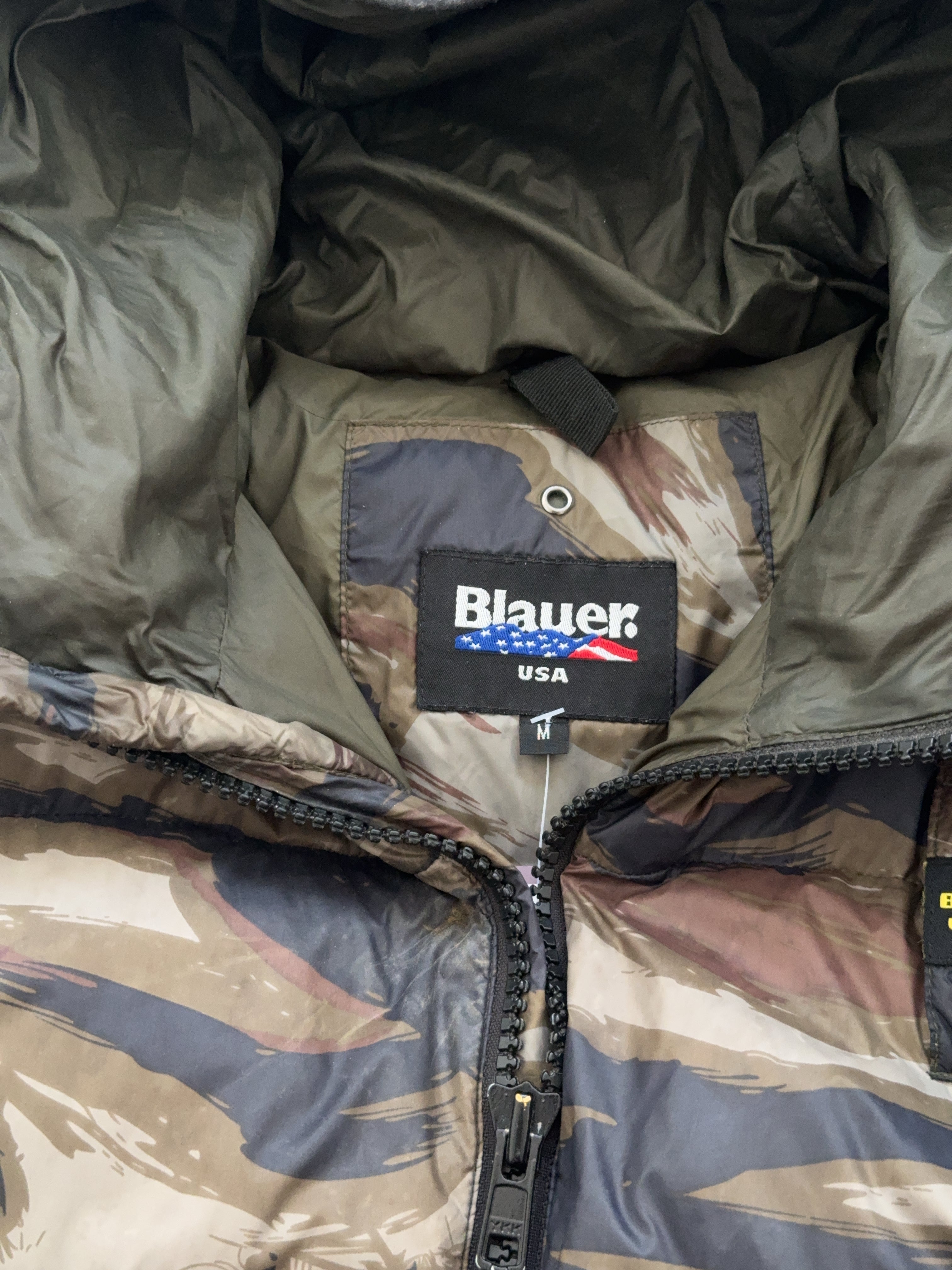Vintage Blauer Jacke (M)