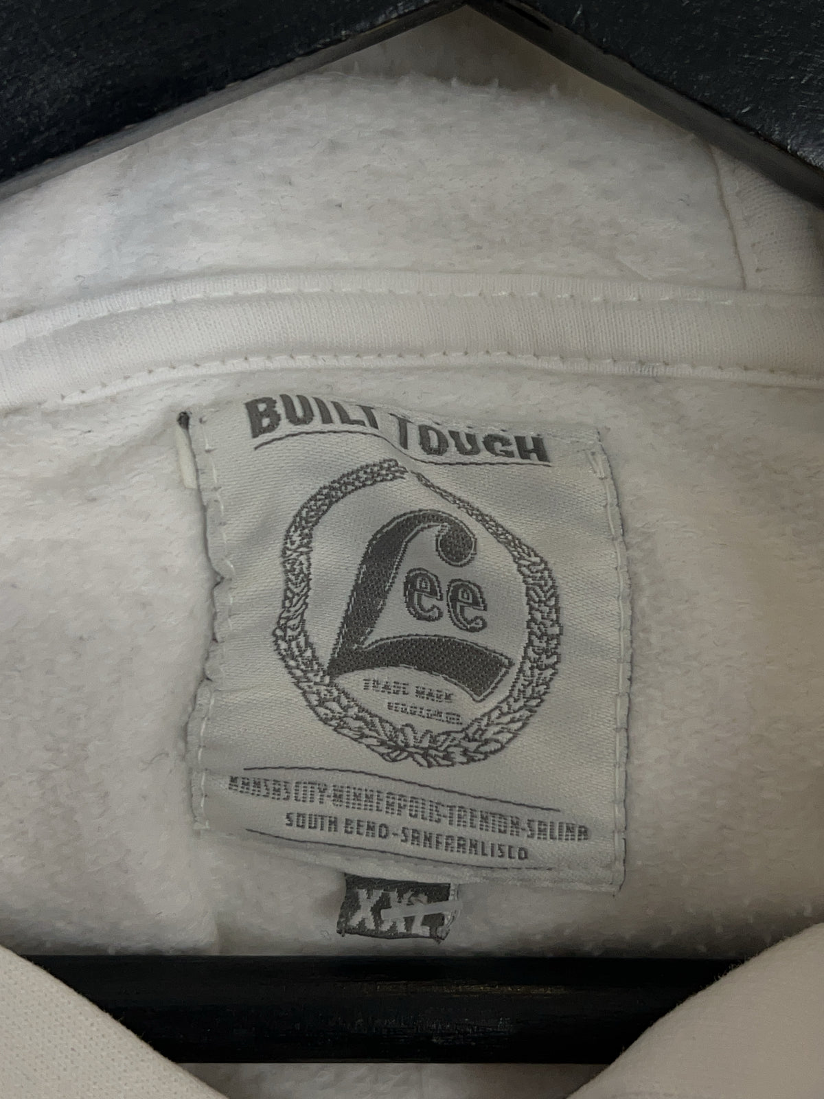 Vintage Lee Zip Hoodie (XXL)