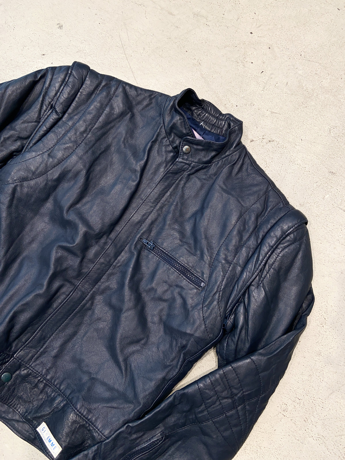 Vintage Giemme Leder Jacke (M/L)