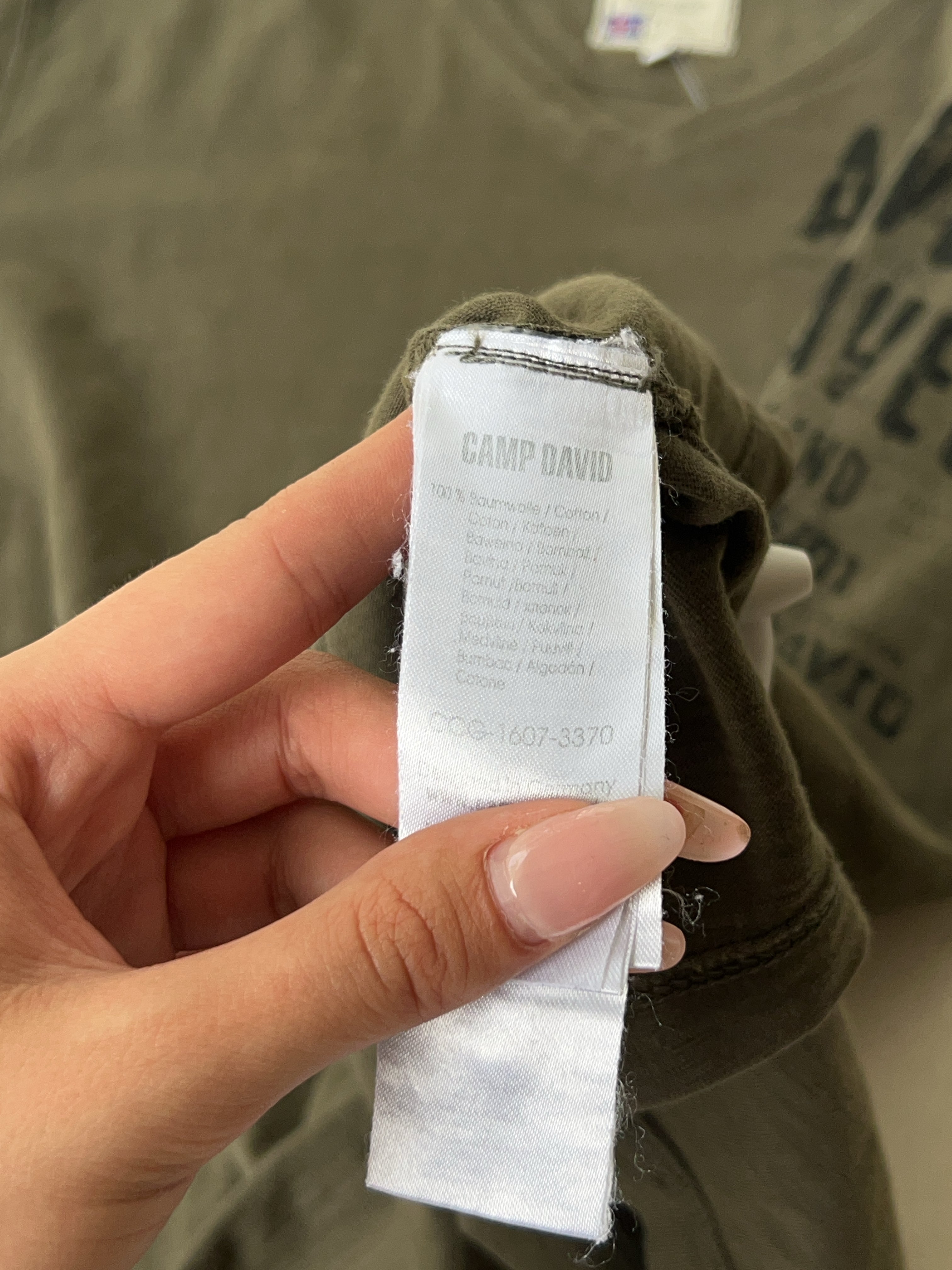 Vintage Camp David T-Shirt (XL)