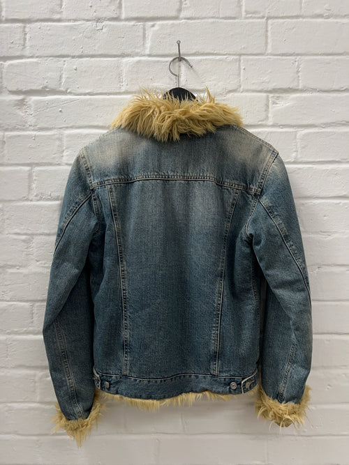 Vintage Diesel Y2K Jeansjacke (S)