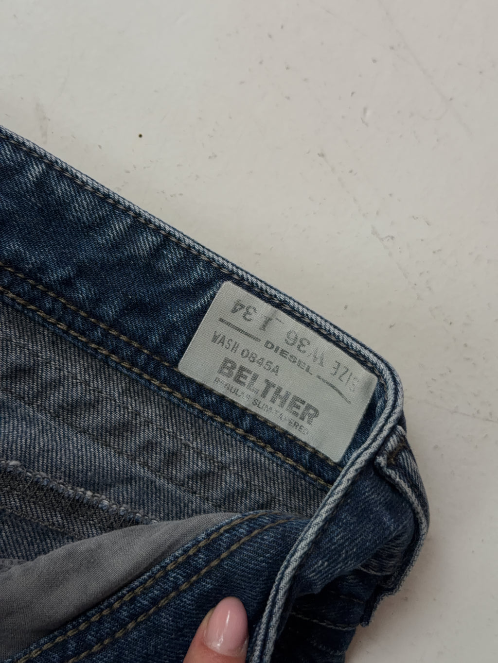 Vintage Diesel Belther Jeans (L)