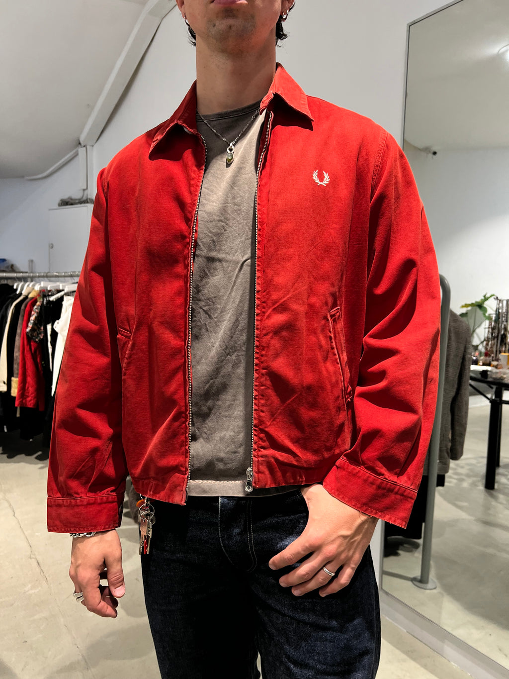 Vintage Fred Perry Jacke (S)