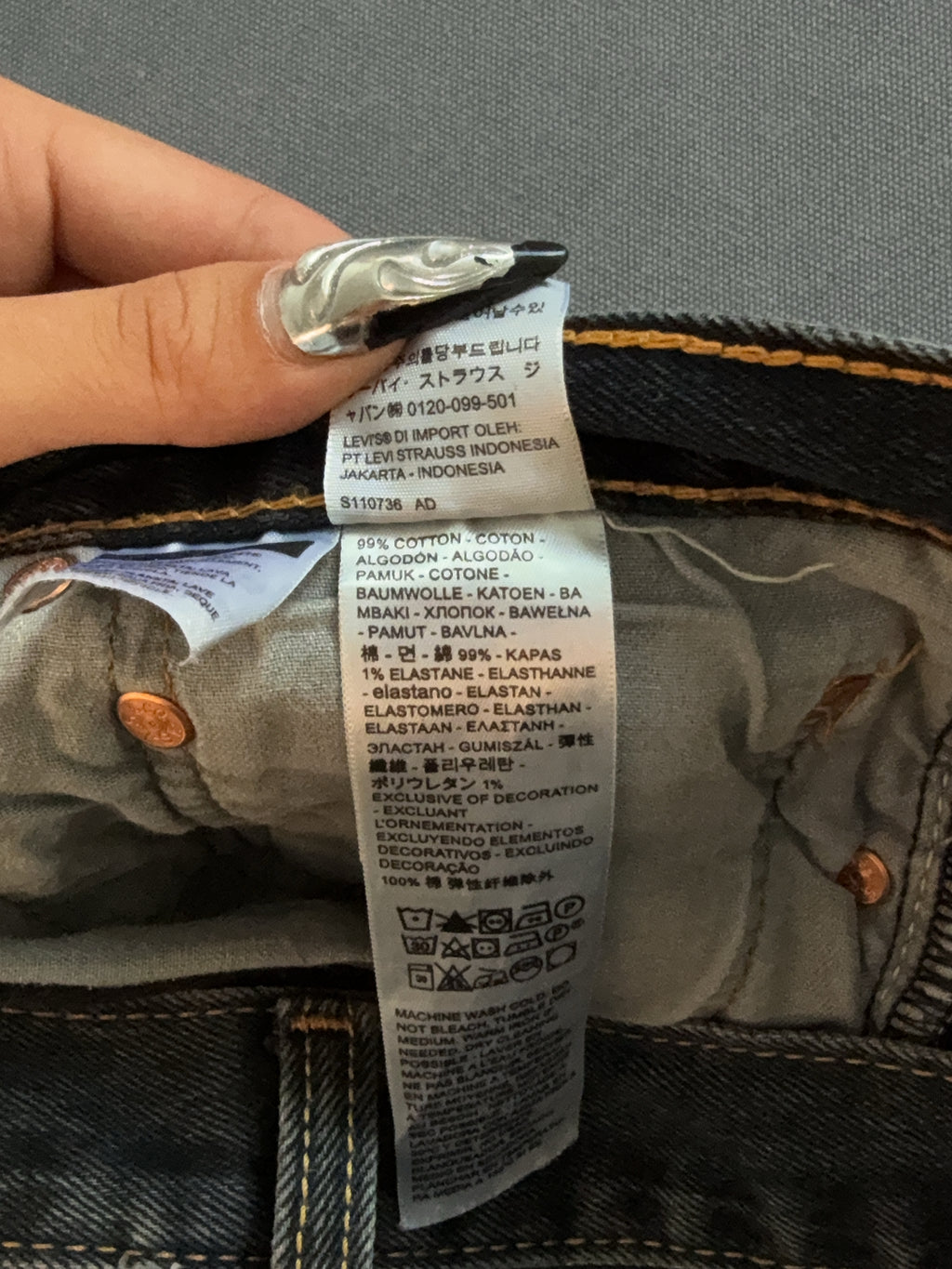 Vintage Levis Baggy Jeans (L)