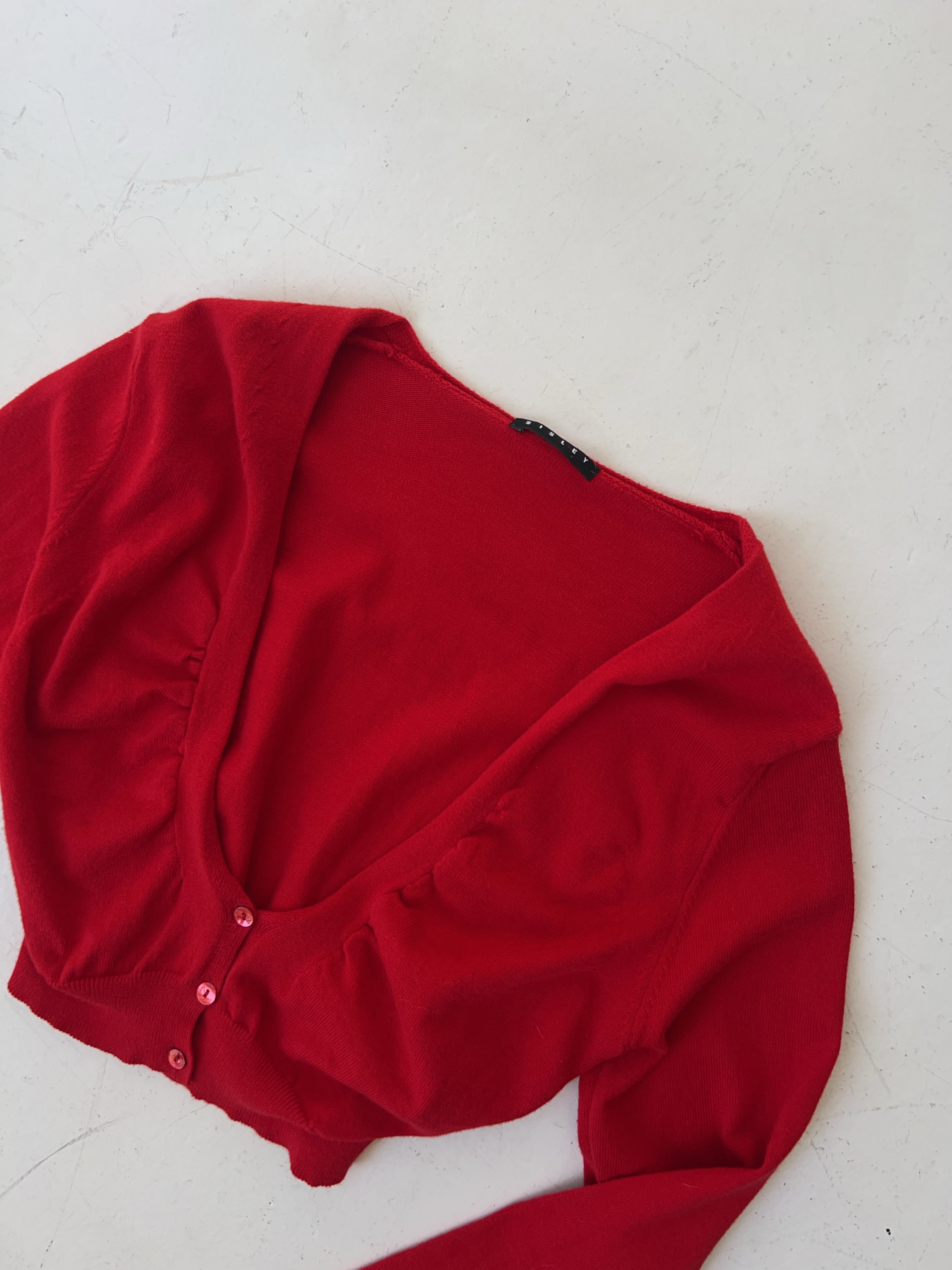 Vintage Sisley Cropped Top (XS)