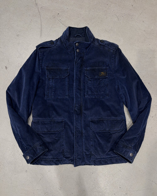 Vintage Fay Cord Jacket (M) Dunkelblaue Jacke von Fay für Herren