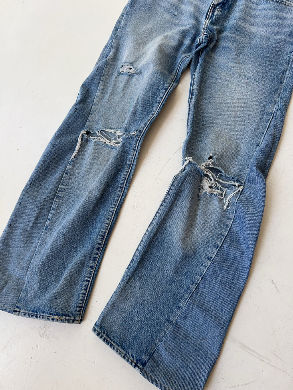 Vintage Levi's Hi-Ball Reworked Flared Jeans (M)