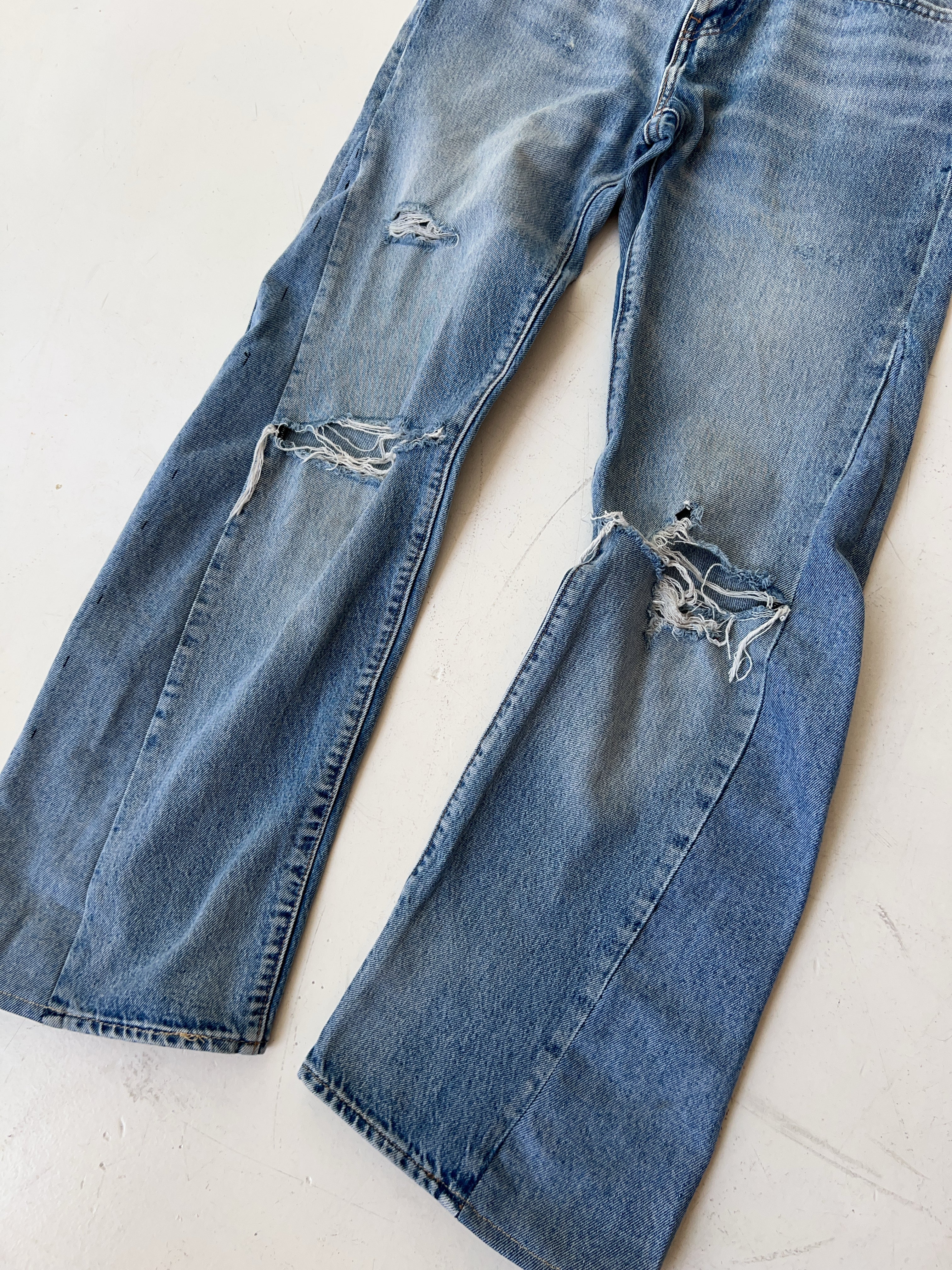 Vintage Levi's Hi-Ball Reworked Flared Jeans (M)