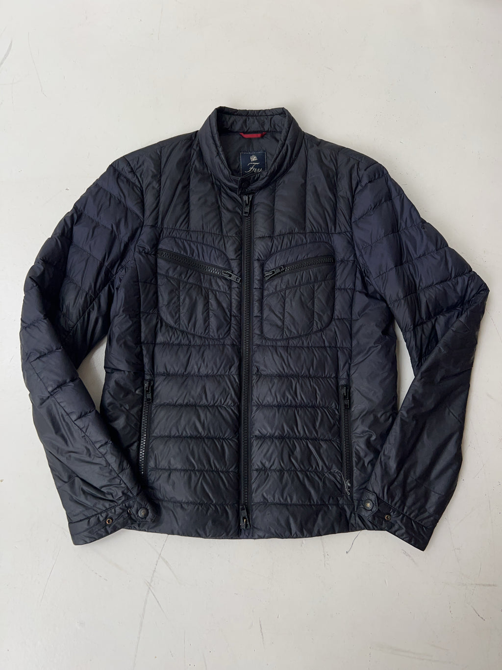 Vintage Fay Black Quilted Jacket (M)