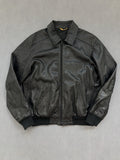 Vintage Nappa Di Montone Leder Jacke (L)