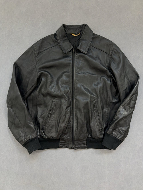 Vintage Nappa Di Montone Leder Jacke (L)