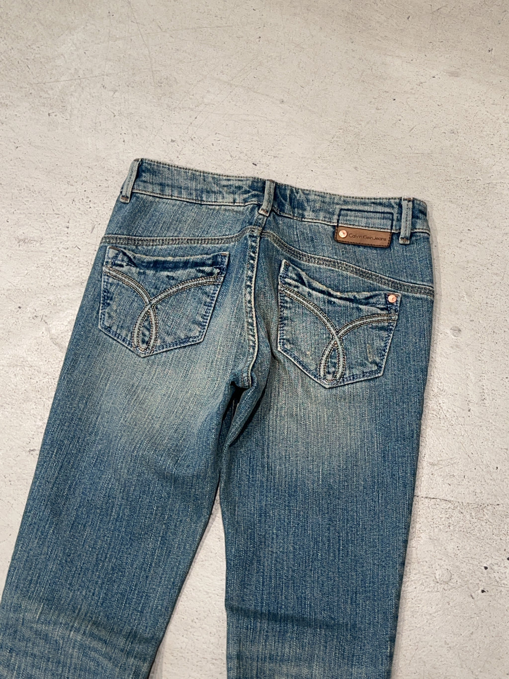 Vintage Calvin Klein Jeans Straight Leg Jeans (XS)