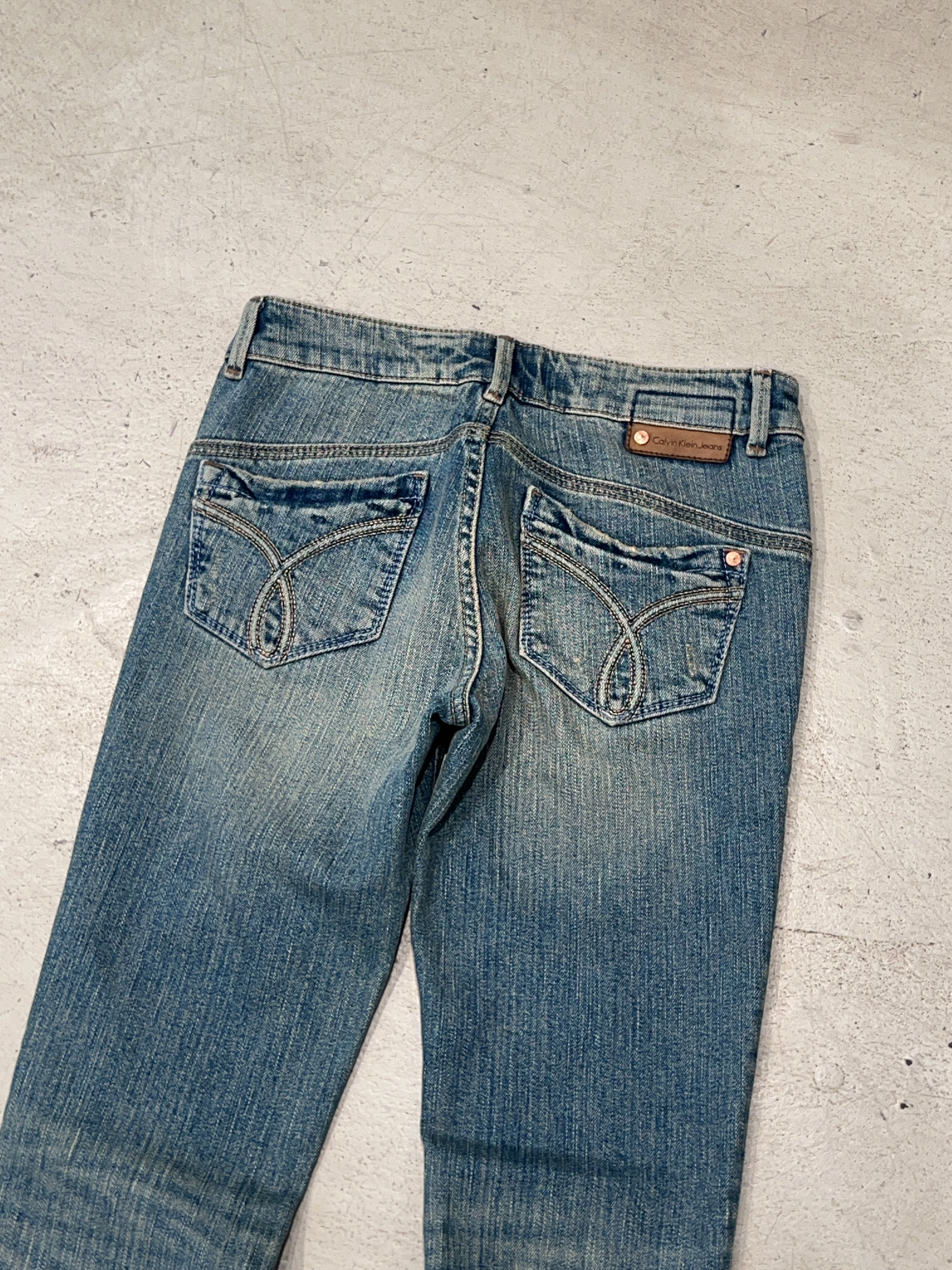 Vintage Calvin Klein Jeans Straight Leg Jeans (XS)