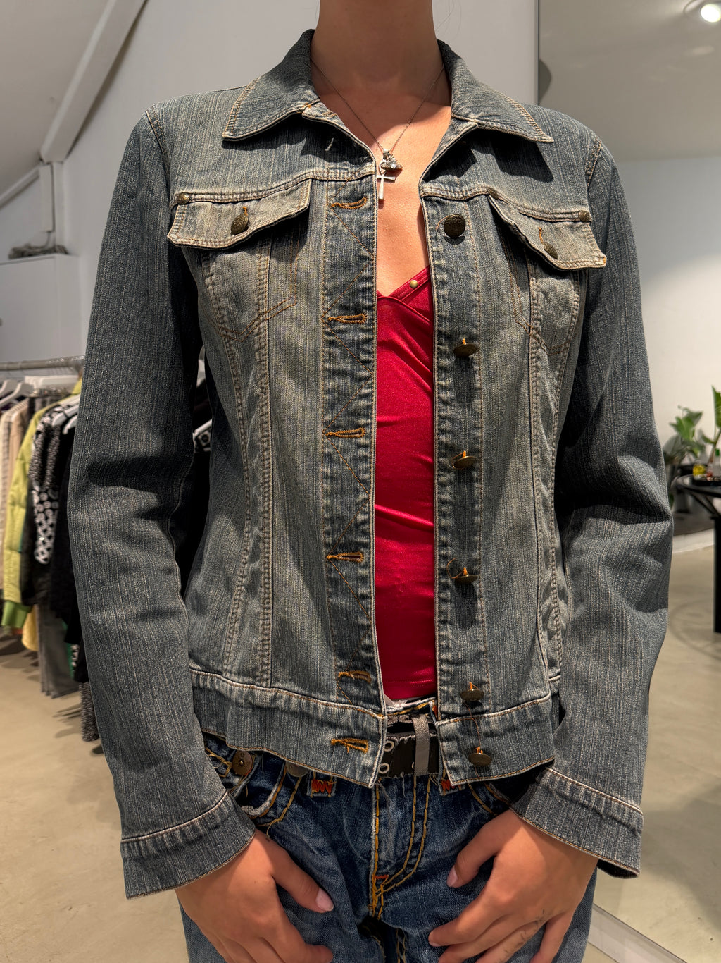 Vintage Energie Jeansjacke (M)