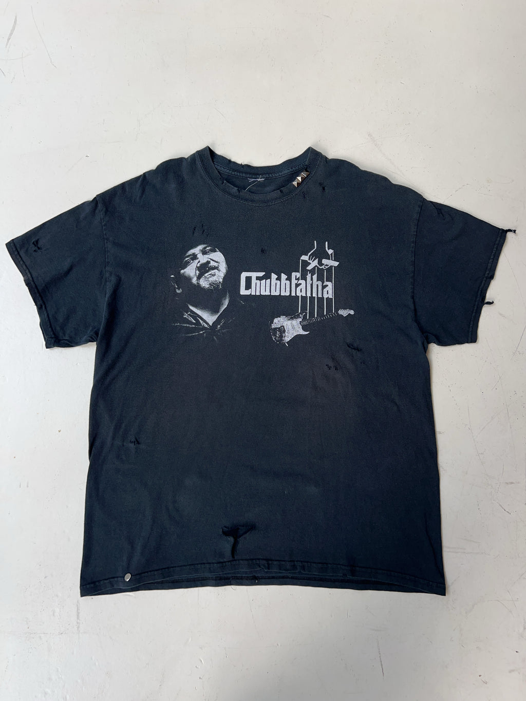 Vintage Chubbfatha Distressed T-Shirt (XL)