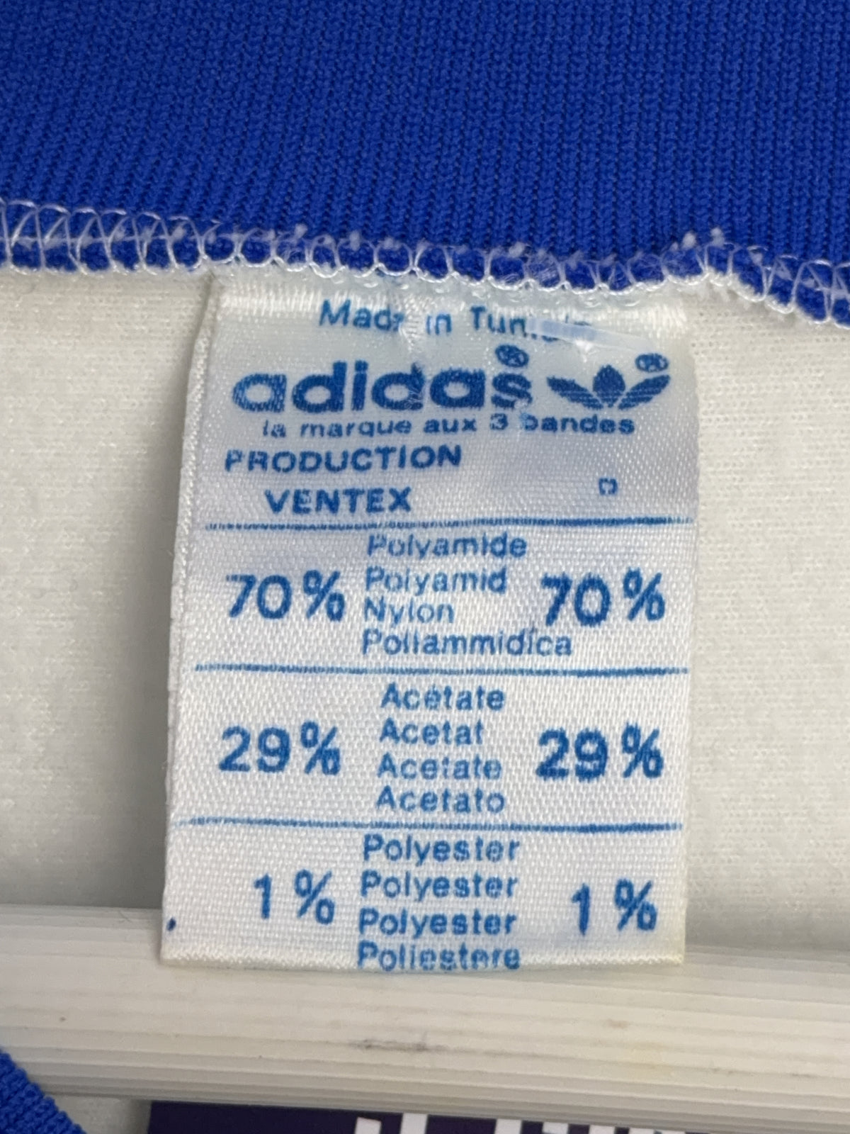 Vintage Adidas pinstriped Trikot 60-70er (L)