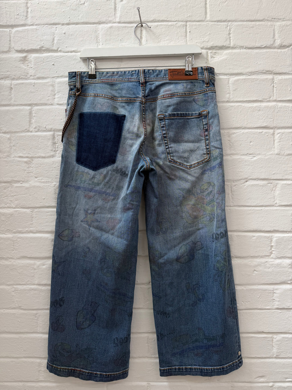Vintage Just Cavalli 3/4 Jeans (M)