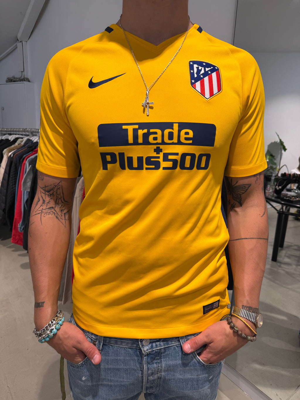 Vintage Nike Atlético Madrid 2017/18 F. Torres Away Jersey (S)