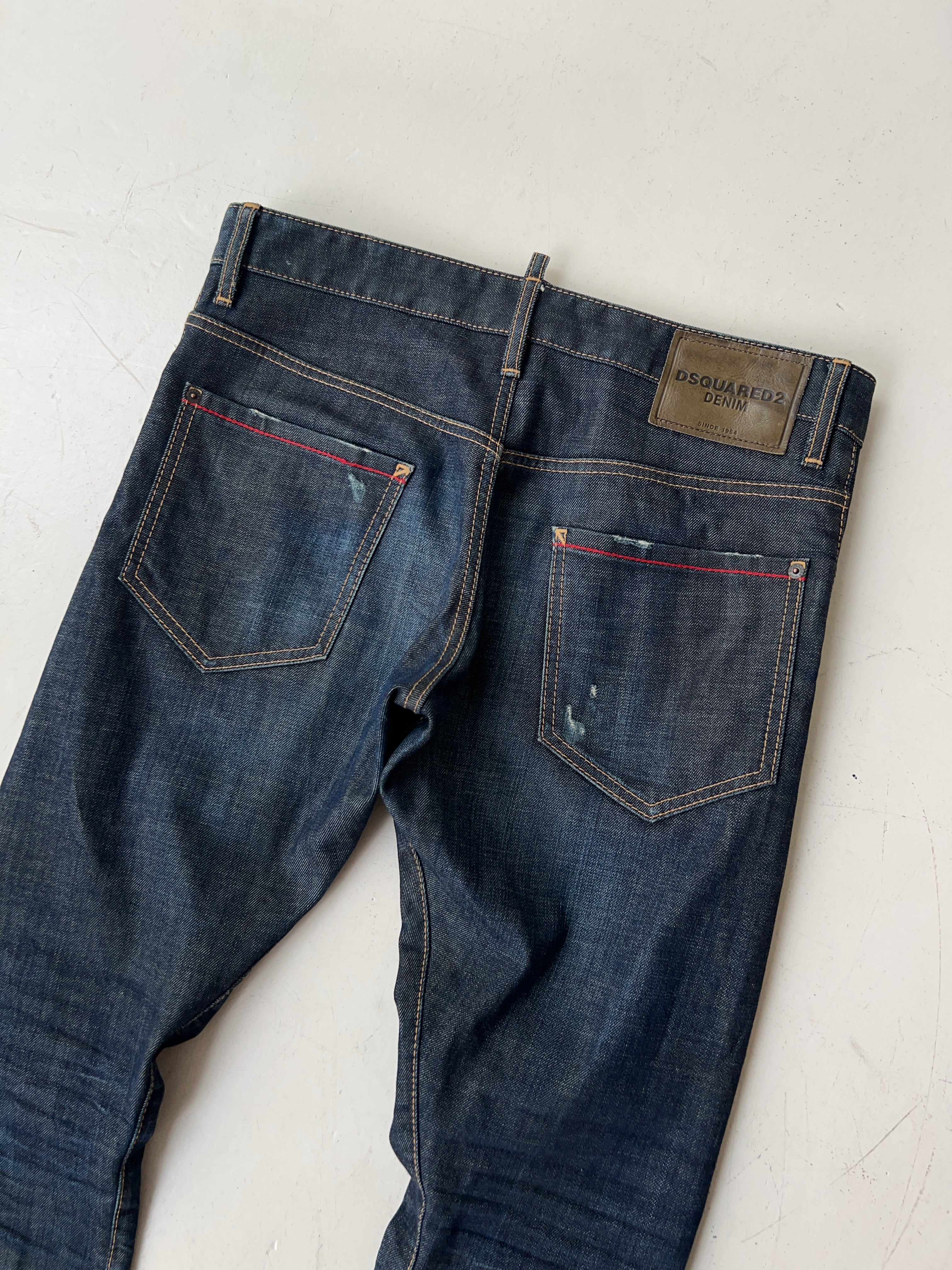 Vintage Dsquared2 Straight Leg Jeans (L)