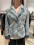 Vintage Denim Jacke (M)