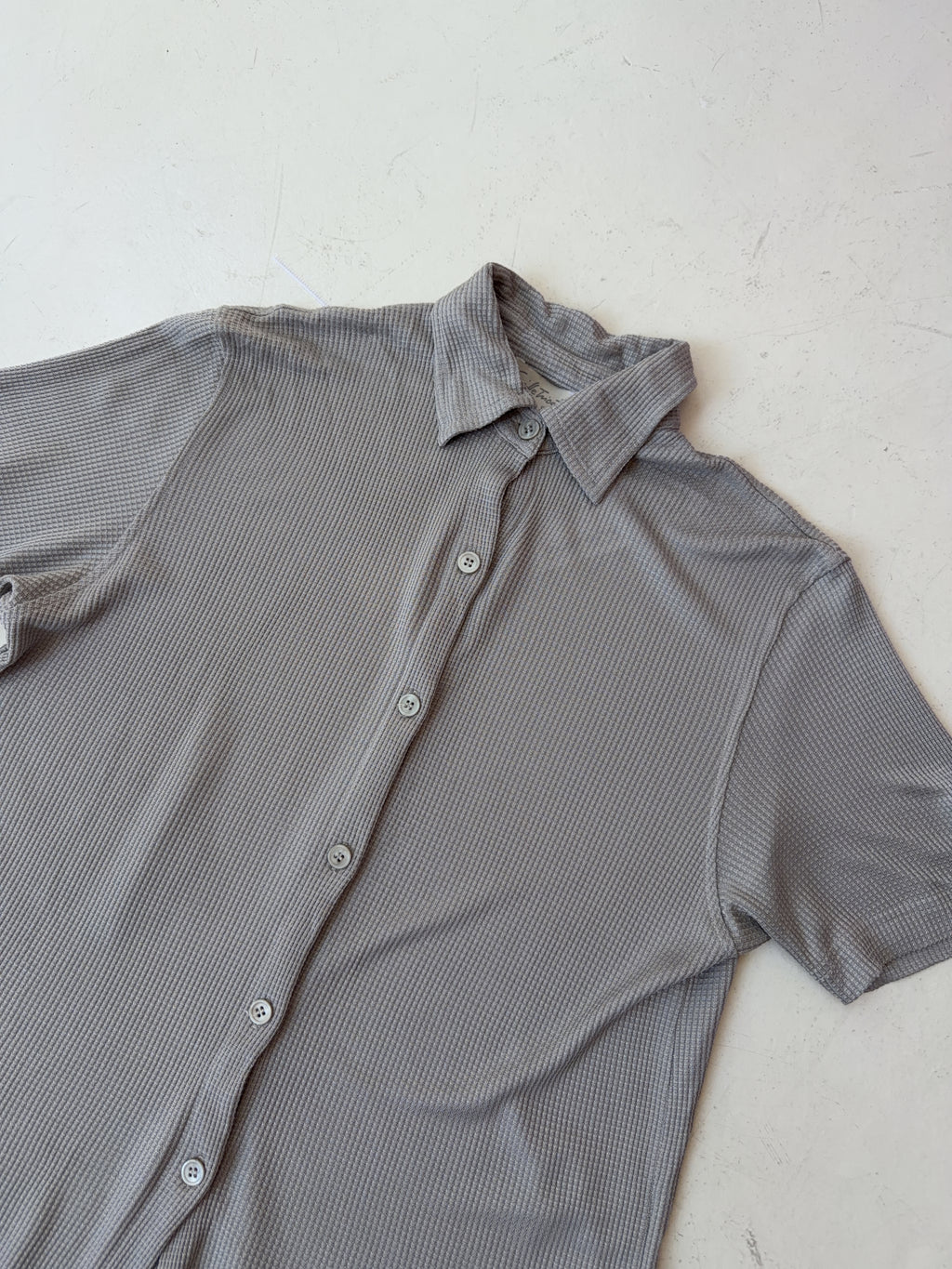 Vintage Guilly Tricot Class Silk Shirt (L)