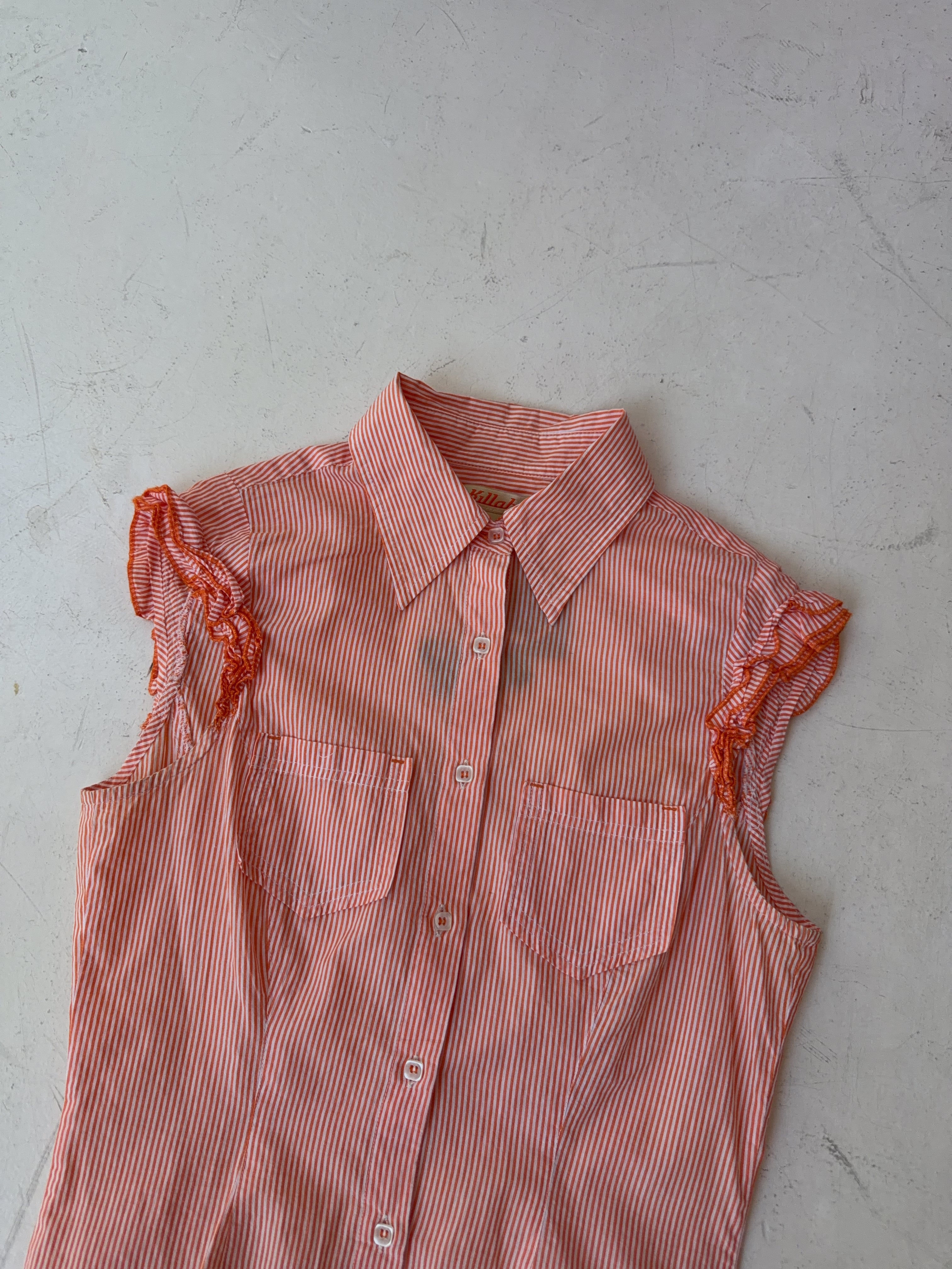 Vintage Killah Orange Sleeveless Shirt (S)