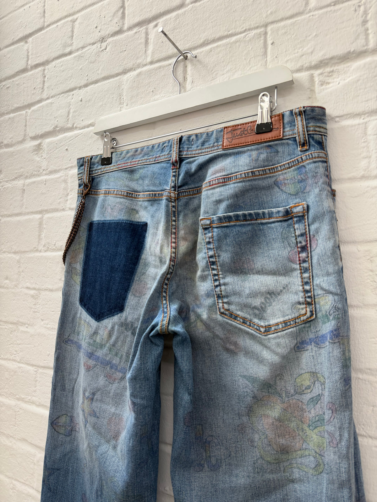 Vintage Just Cavalli 3/4 Jeans (M)