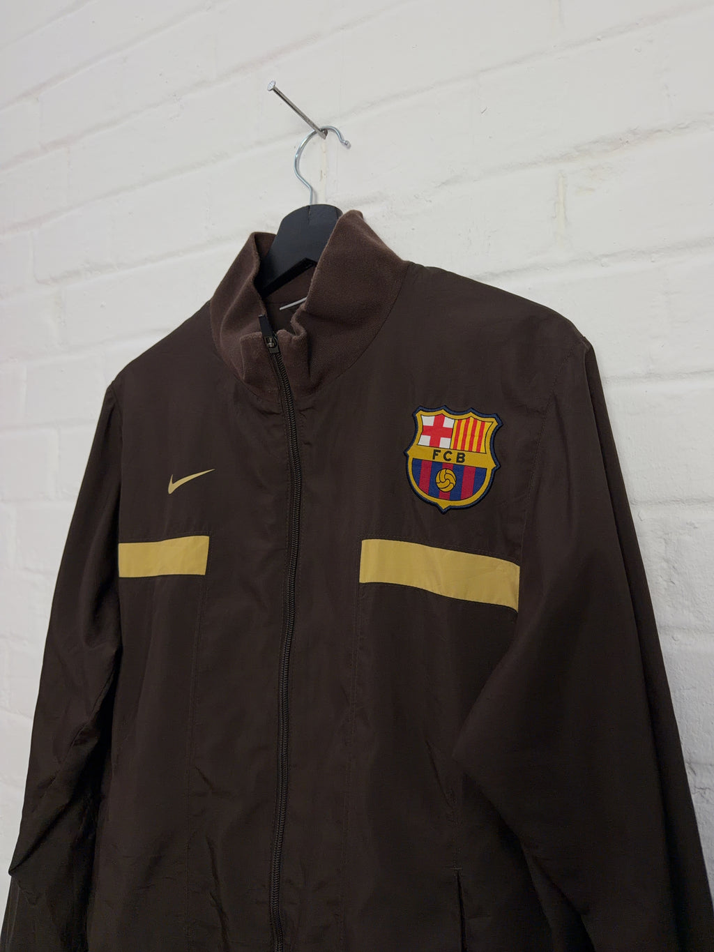Vintage Nike FC Barcelona Track Jacke (S)