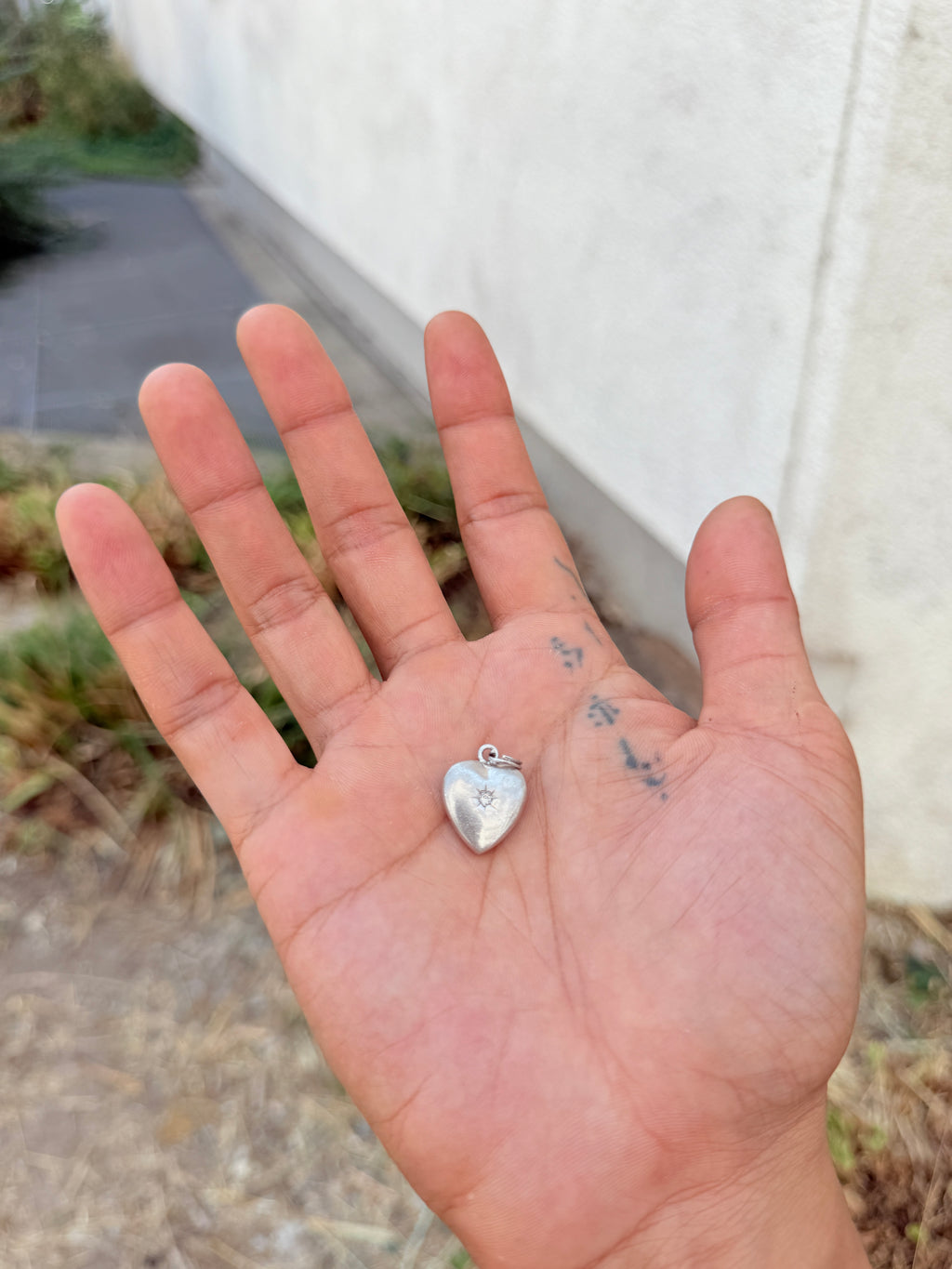925 Sterlingsilber Herz Anhänger
