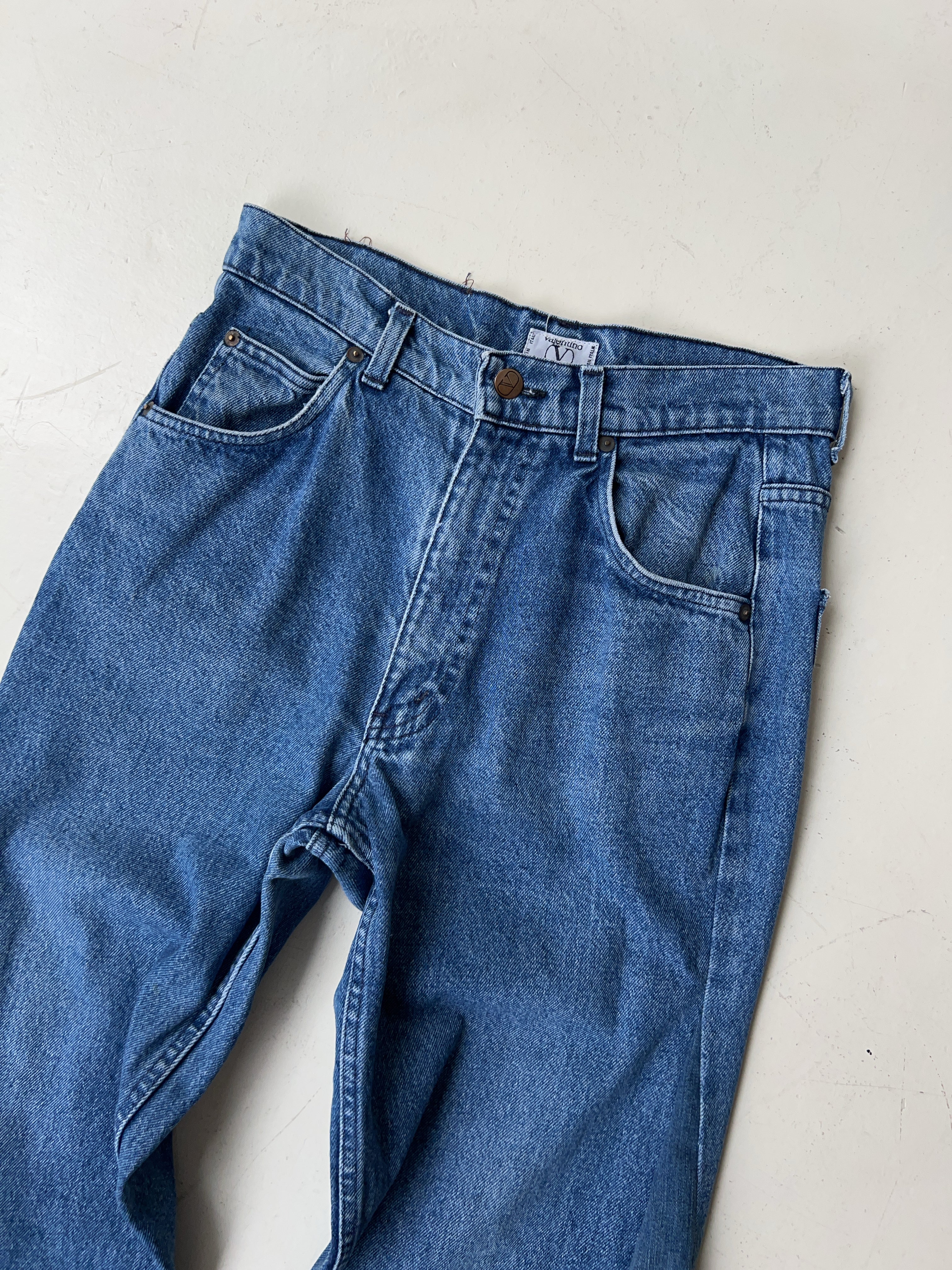 Vintage Valentino Reworked Bootcut Jeans (M)