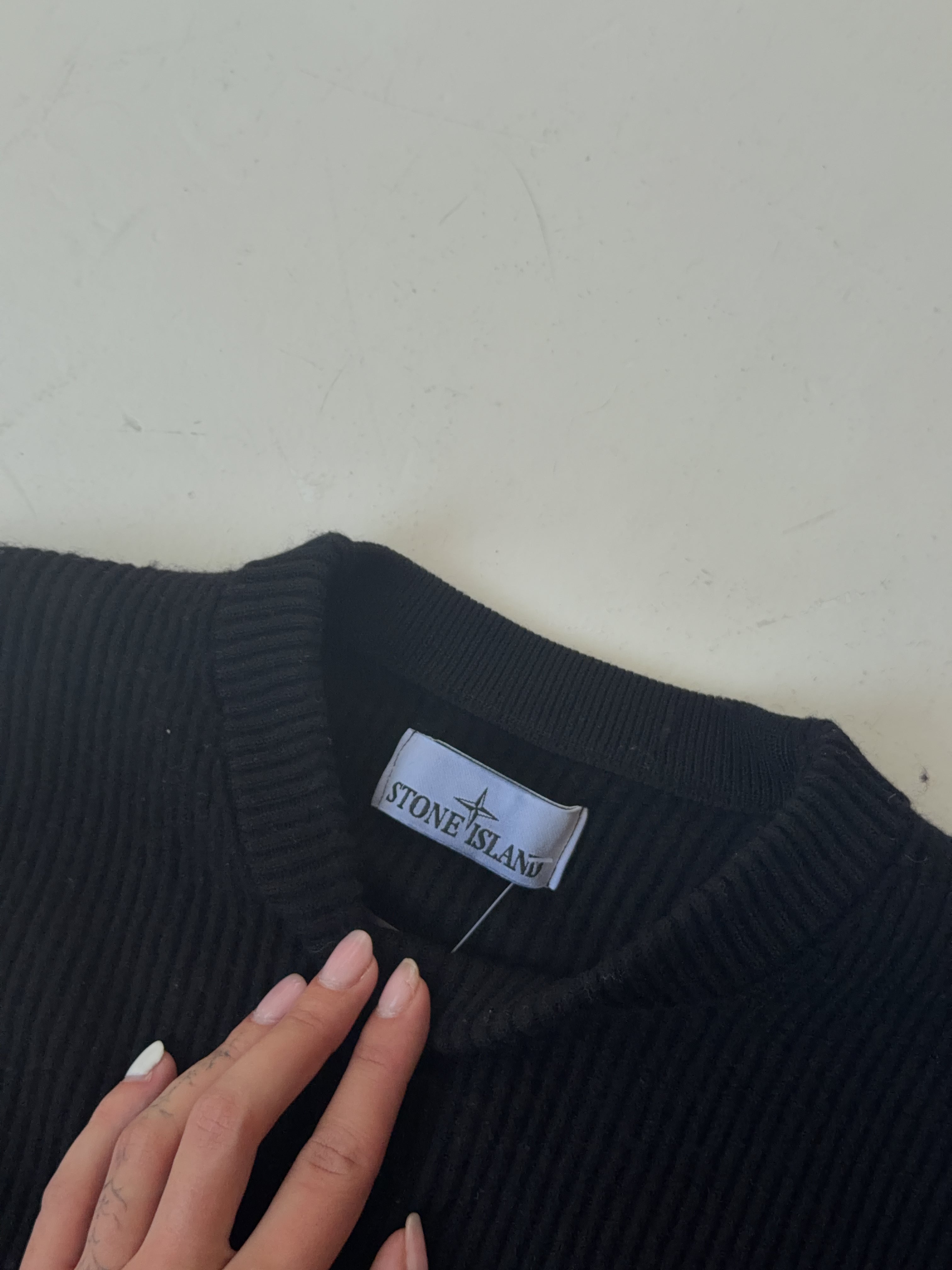 Vintage Stone Island Knit Sweater (S/M)