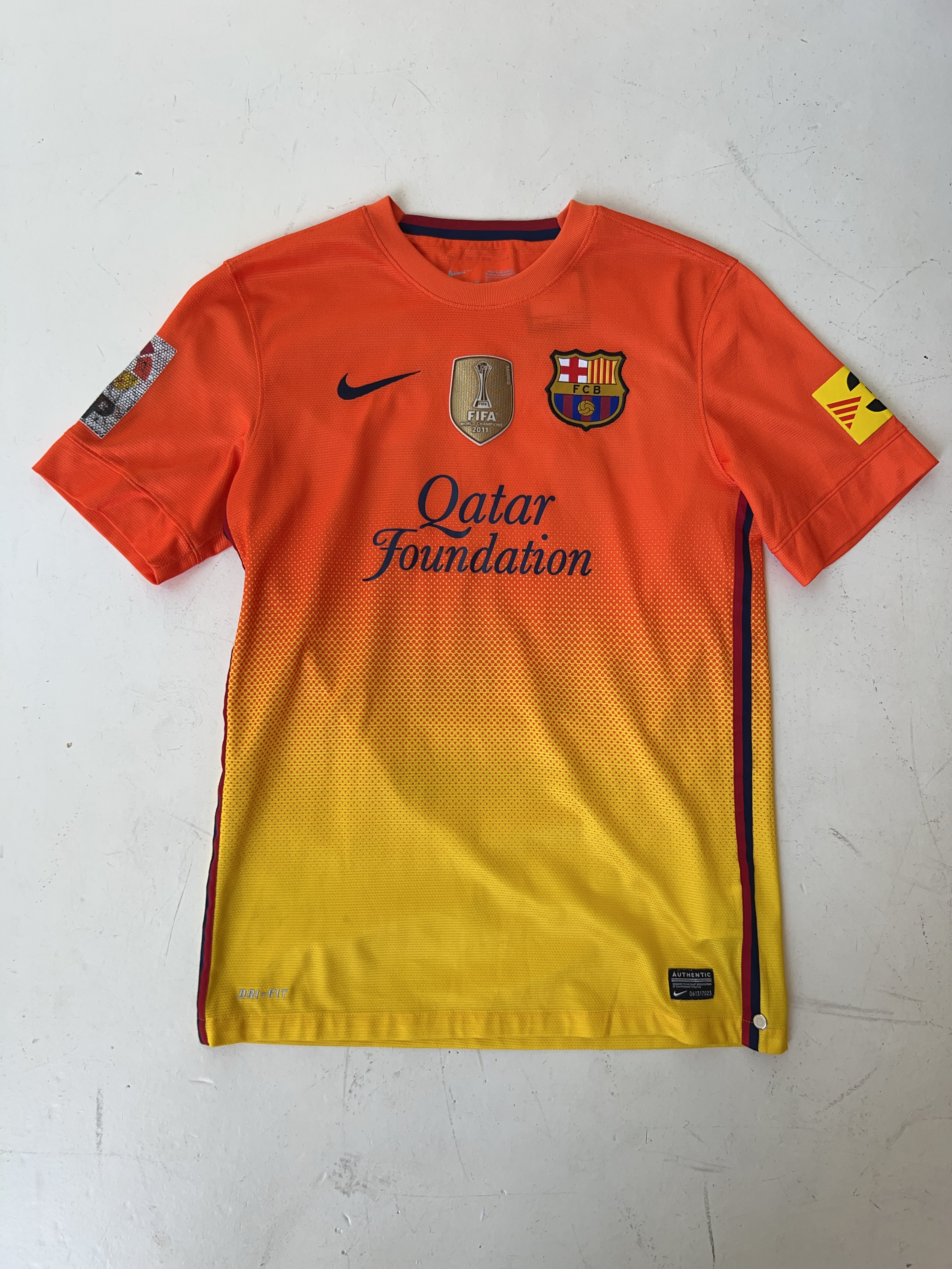 Vintage Nike FC Barcelona 2012/13 Messi Away Jersey (S)