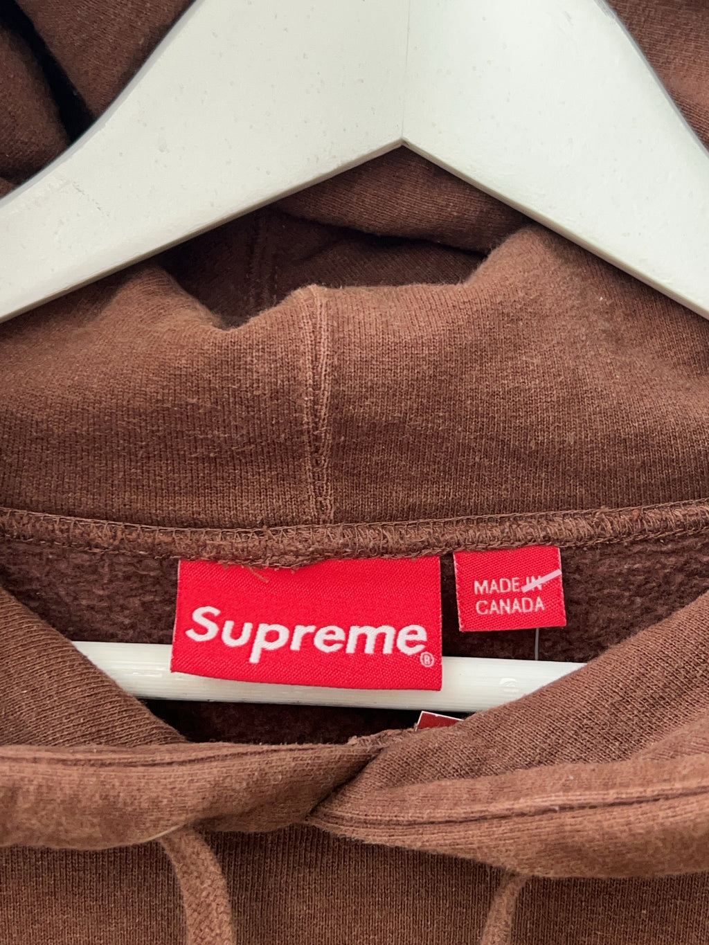 Supreme Bling Box Logo Hooded Sweatshirt (M)