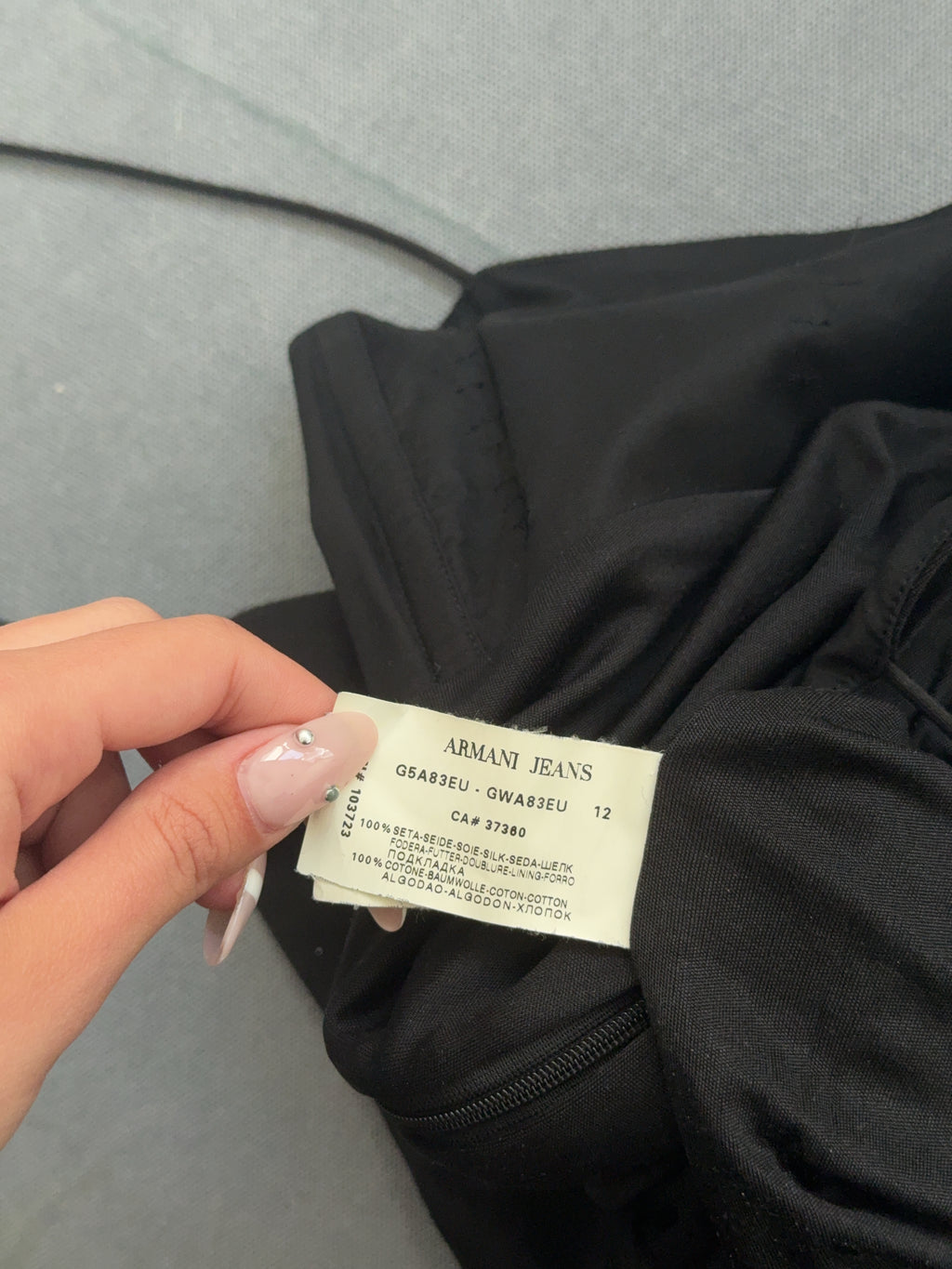 Vintage Armani Jeans Rock (L)