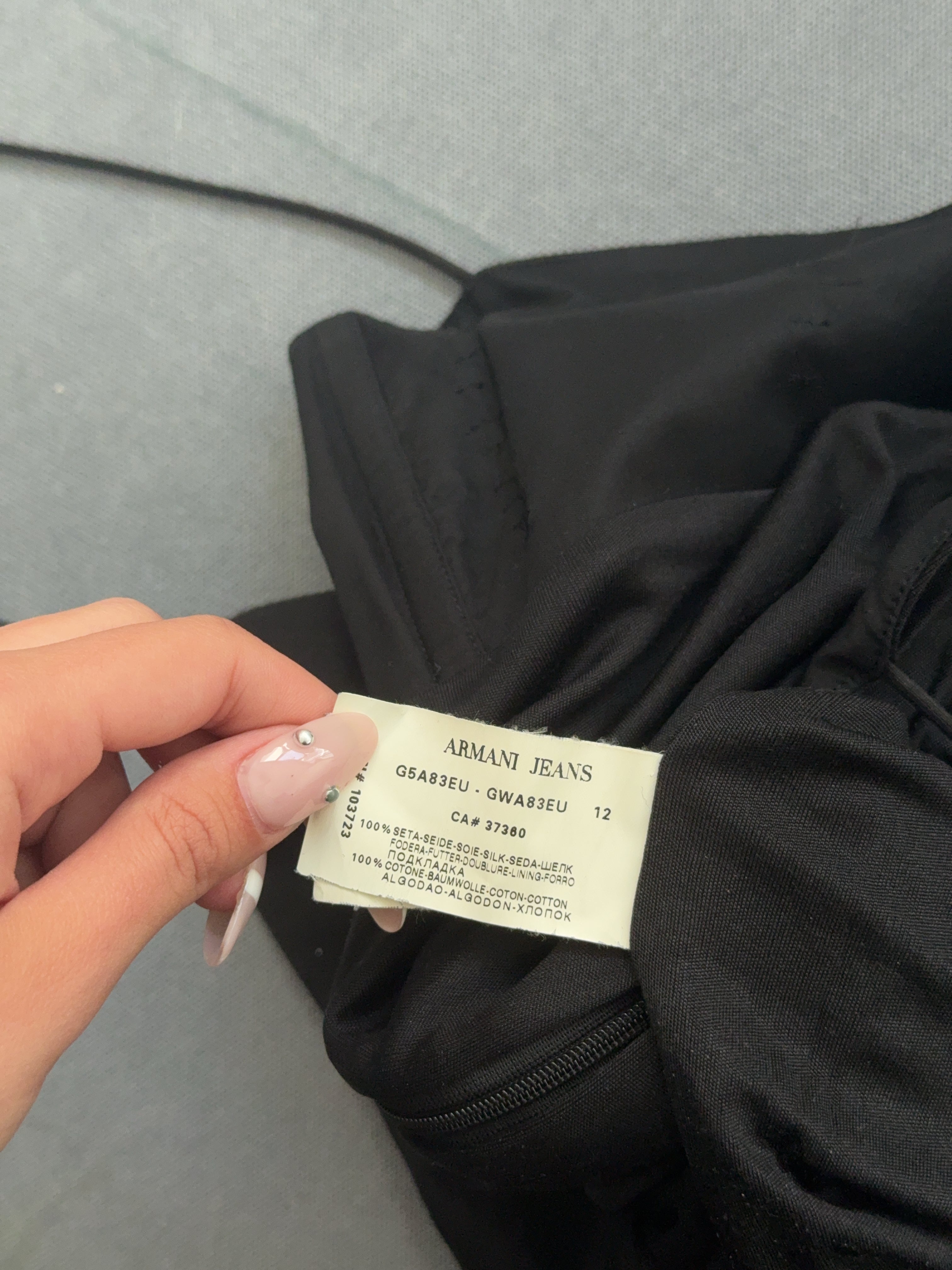 Vintage Armani Jeans Rock (L)