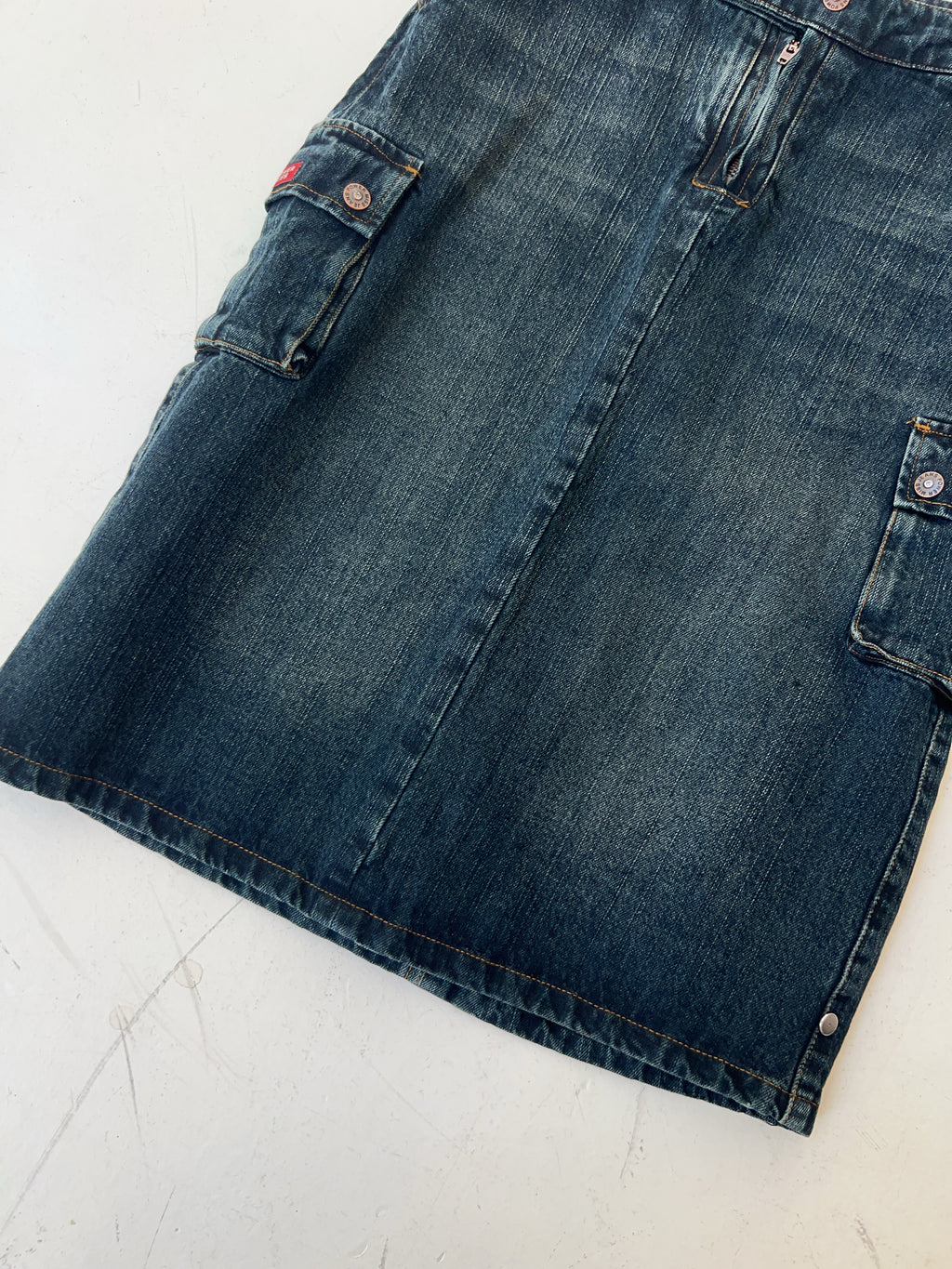 Vintage Power Miss Jeans Rock (M)