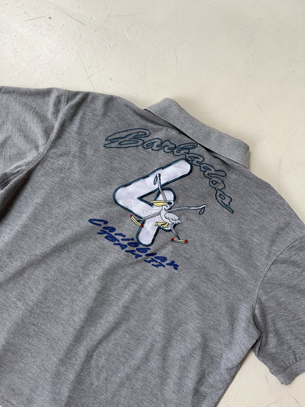 Vintage La Martina Grey Poloshirt (XL)