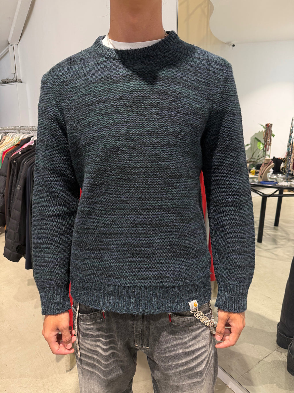 Vintage Carhartt Wool Knit Sweater (S)