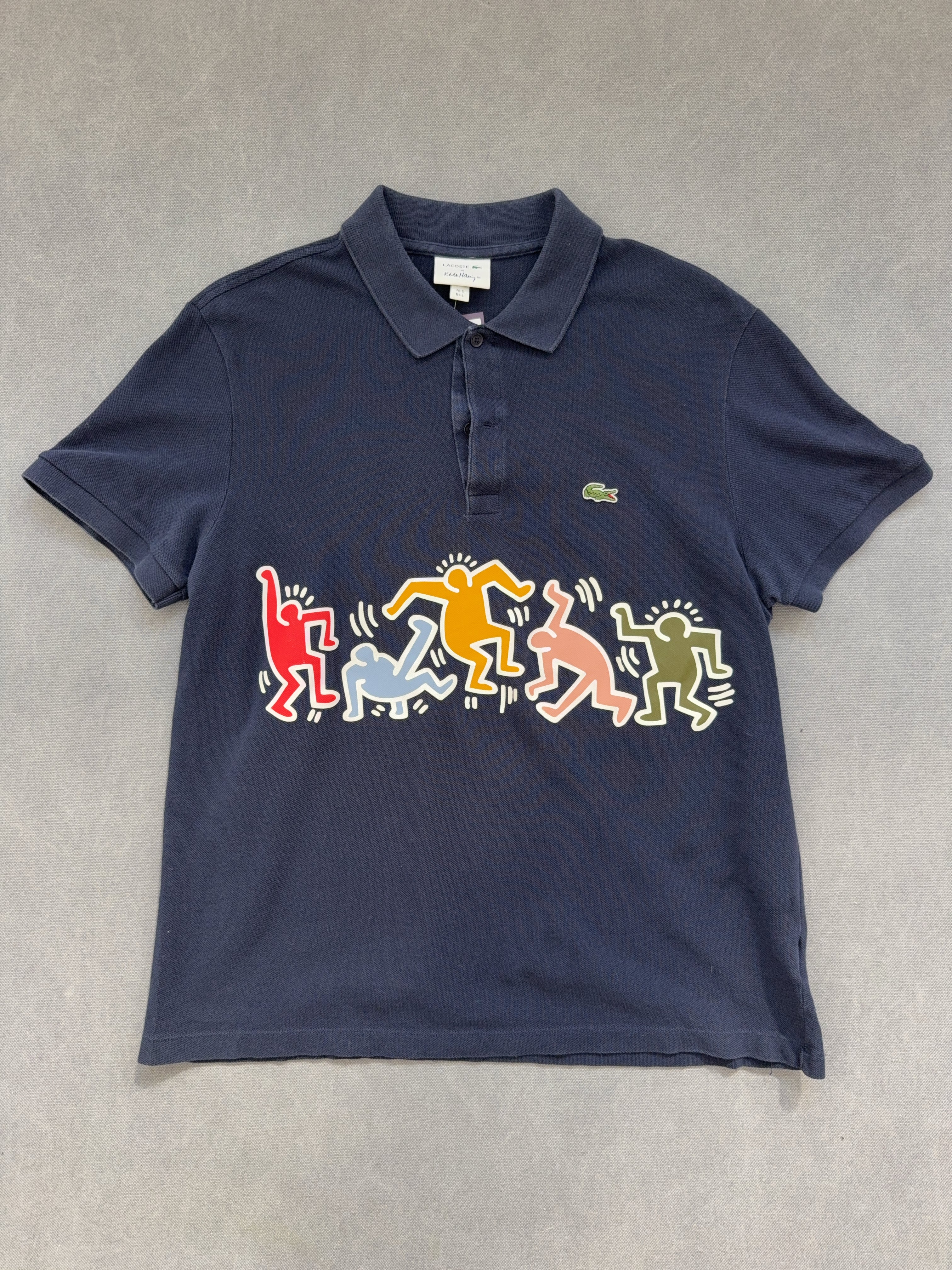Vintage Lacoste x Keith Haring Poloshirt (L)