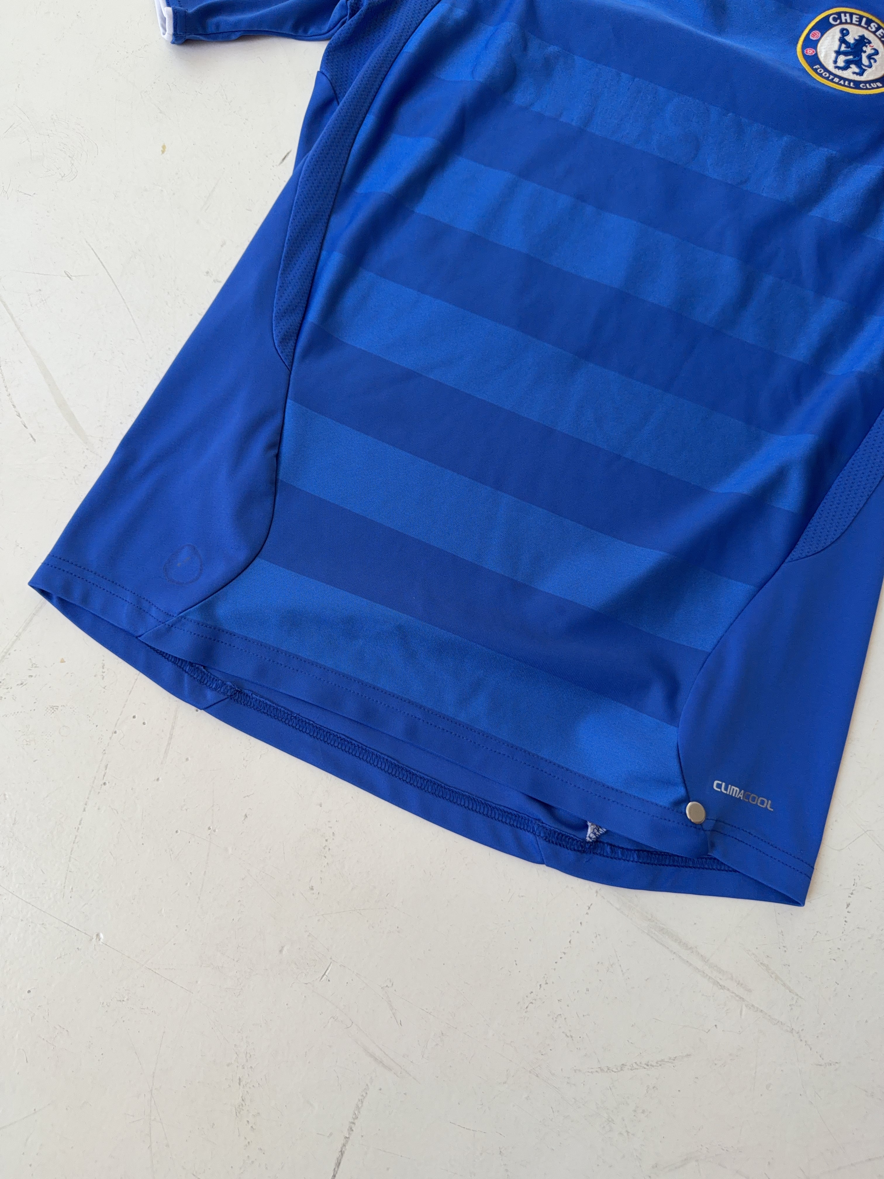 Vintage Adidas Chelsea 2011/12 David Luiz Home Jersey (S)