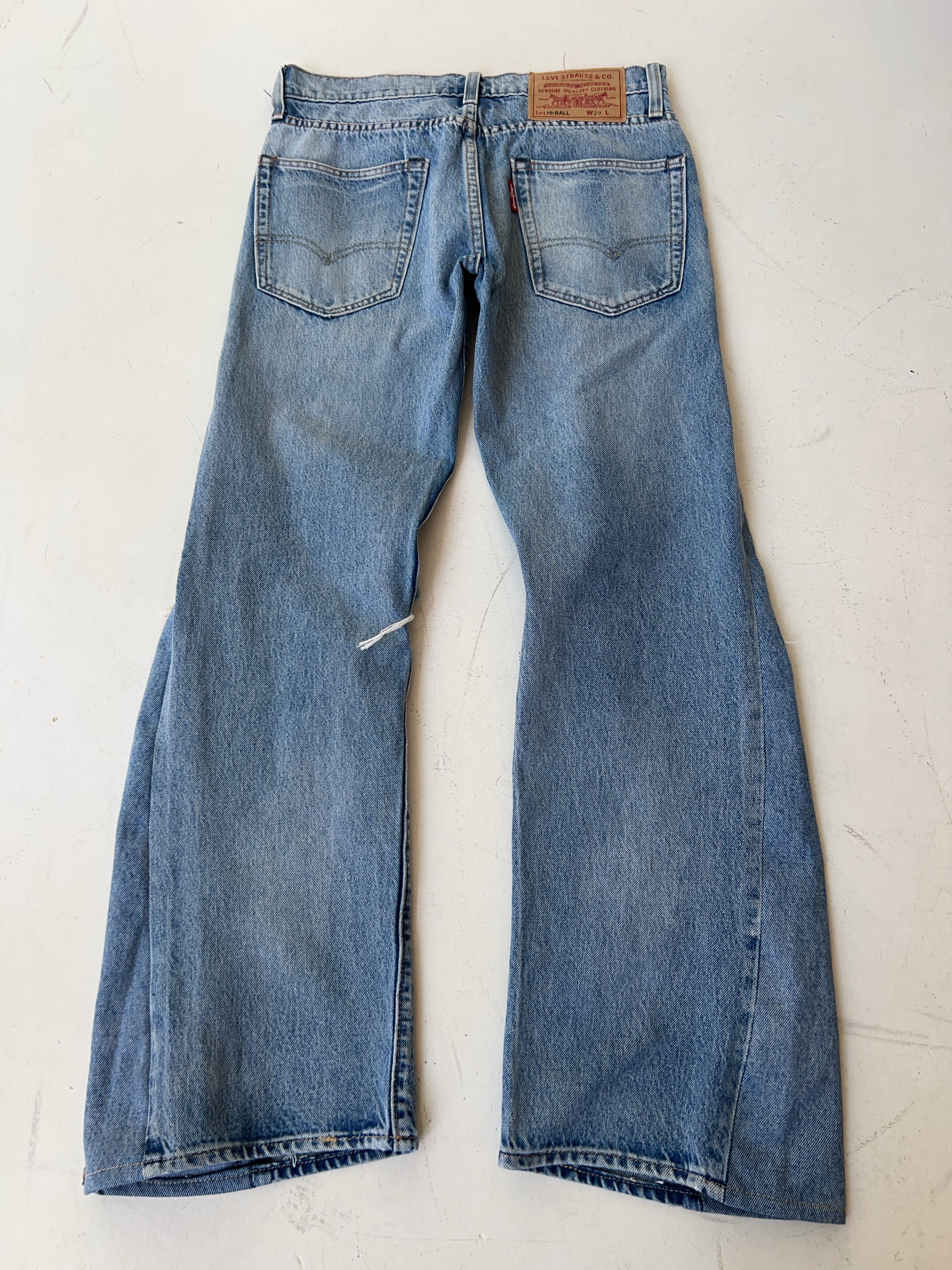 Vintage Levi's Hi-Ball Reworked Flared Jeans (M)